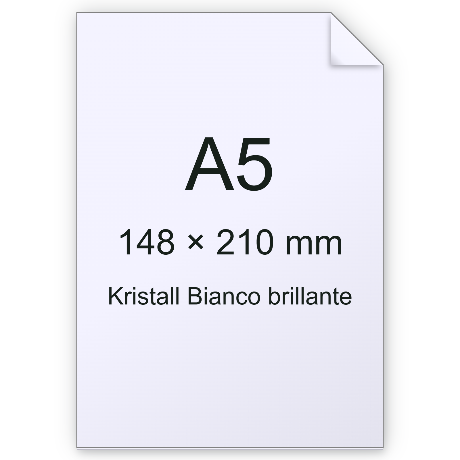 CartoncinoKristall, Munken, BiancoBrillante, 120gr, a5 bra1757a5