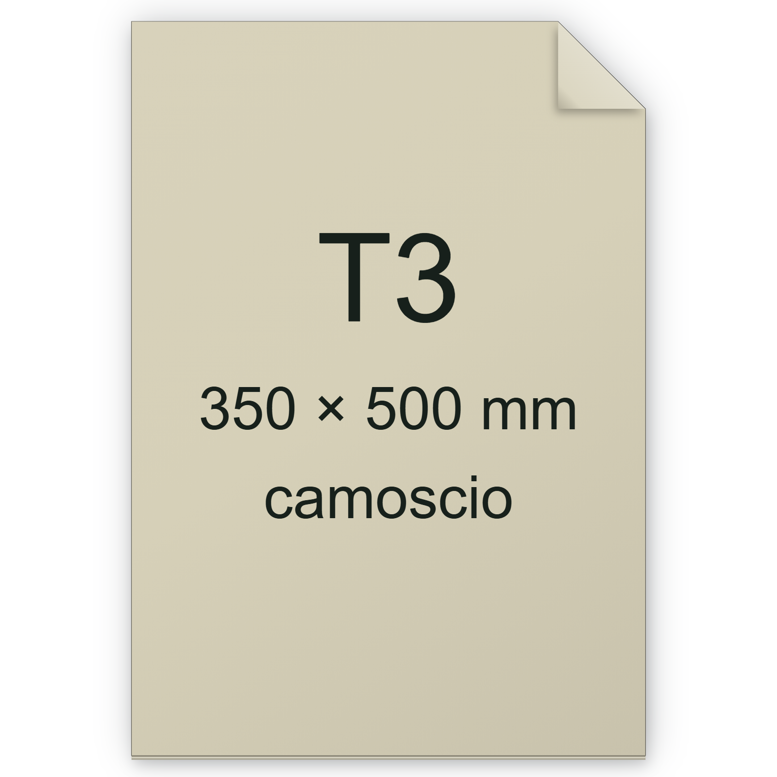 Cartoncino ManilaFormosa CAMOSCIO, t3, 140gr BRA527t3