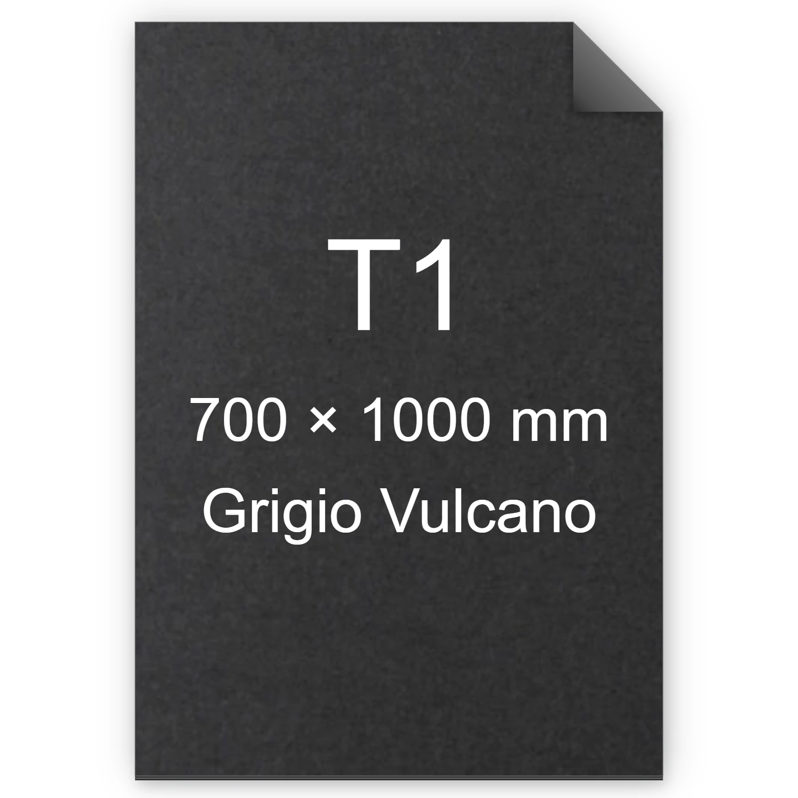 Cartoncino Favini, Burano, 250 g/m², T1, GRIGIO VULCANO 80 BRA3433t1