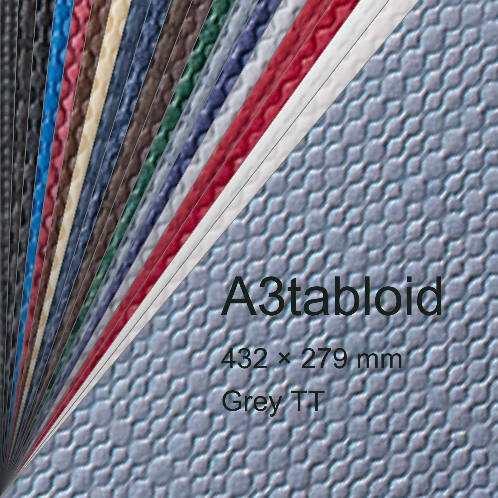Cartoncino Favini, Classy Covers, 120 g/m², A3tabloid, GREY TT bra6620a3tabloid - immagine aggiuntiva