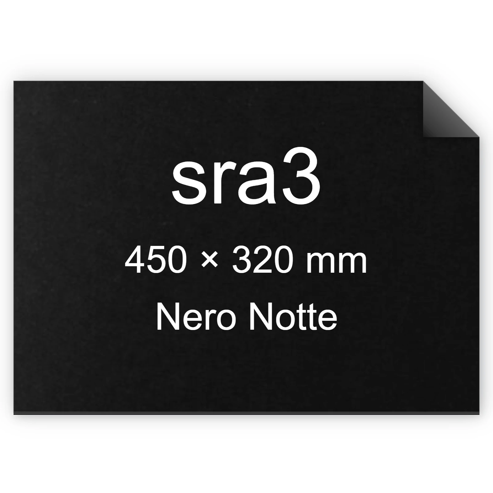 Cartoncino Favini, Burano, 120 g/m², SRA3, NERO NOTTE 63 bra3343sra3