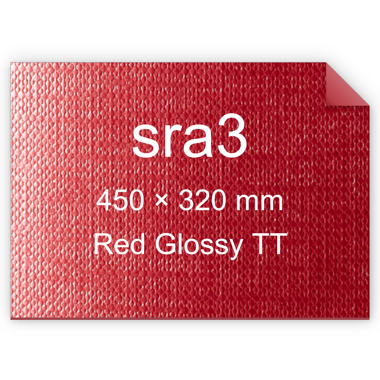 Cartoncino Favini, Classy Covers, 125 g/m², sra3, RED GLOSSY TT bra6636sra3