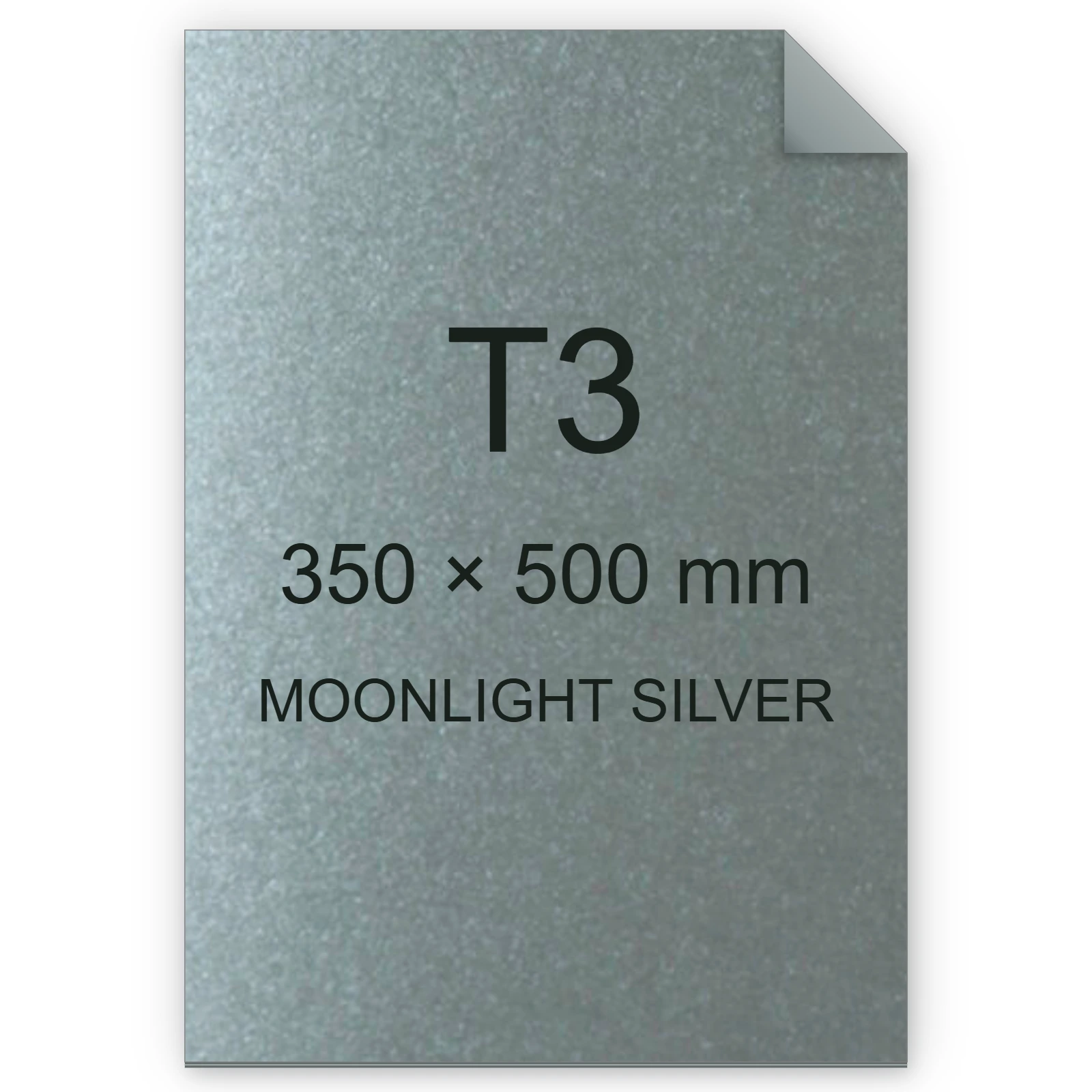 Cartoncino Favini, Majestic Classic, 290 g/m², T3, MOONLIGHT SILVER bra754t3
