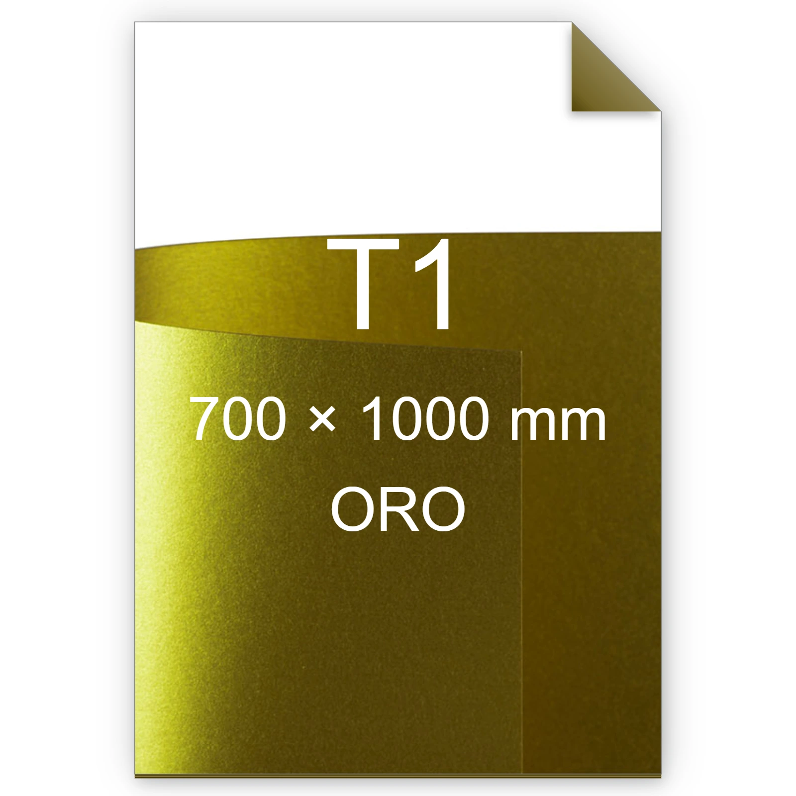 Cartoncino Favini, Metallica, 290 g/m², T1, ORO FAVA322111