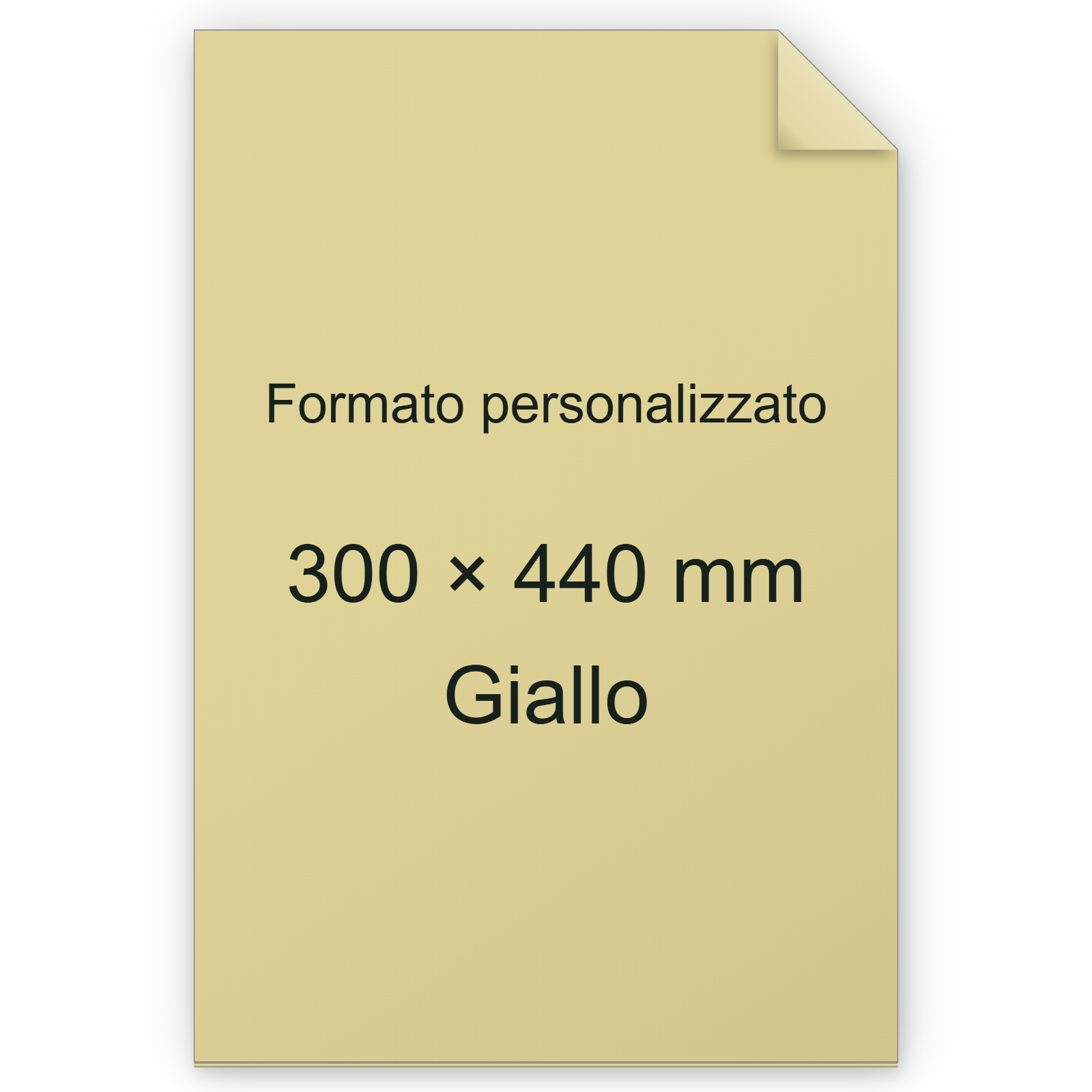 Cartoncino Favini, Burano, 120 g/m², 300x440 mm, GIALLO 07 bra794A3+