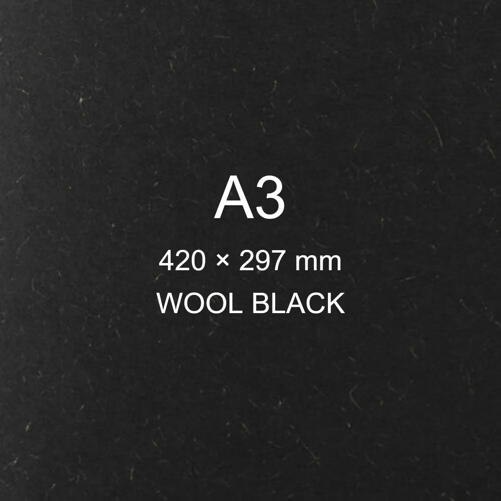 Cartoncino Favini, Refit, 250 g/m², A3, WOOL BLACK bra6744a3 - immagine aggiuntiva