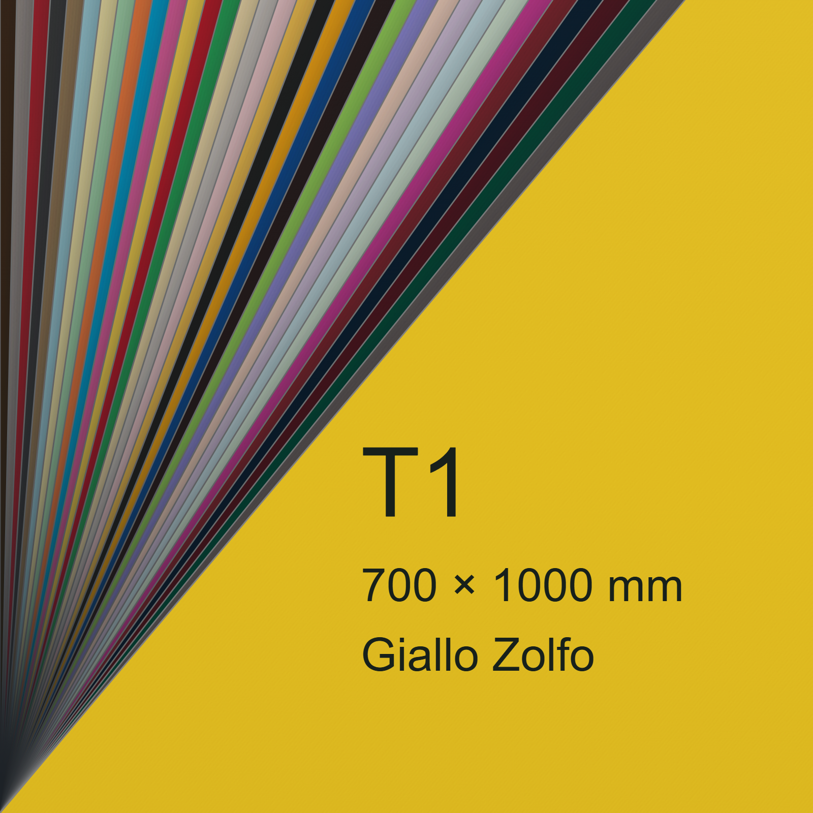 Cartoncino Favini, Burano, 140 g/m², T1, GIALLO ZOLFO 51 bra849T1 - immagine aggiuntiva