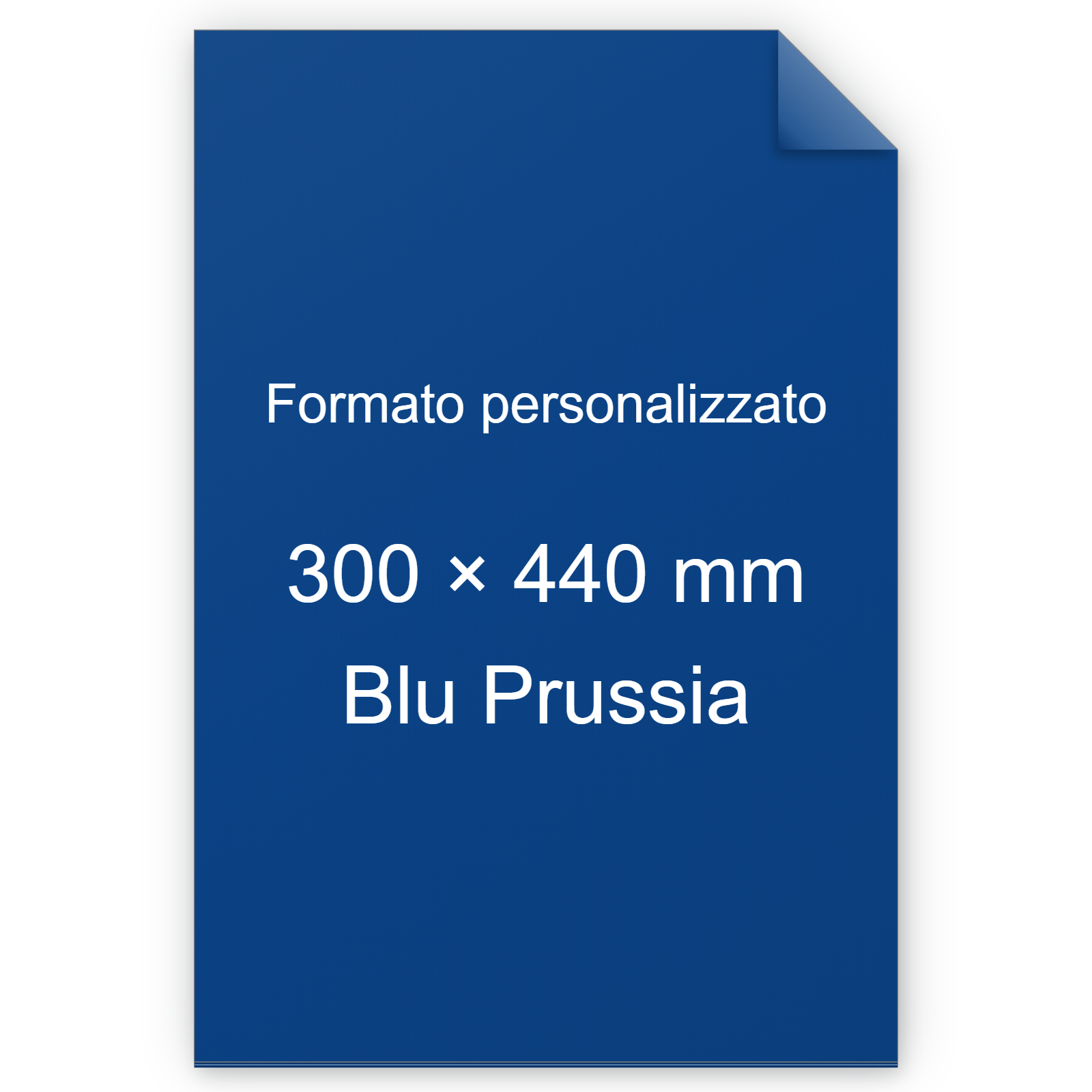 Cartoncino Favini, Burano, 320 g/m², 300x440 mm, BLU PRUSSIA 62 BRA811a3+