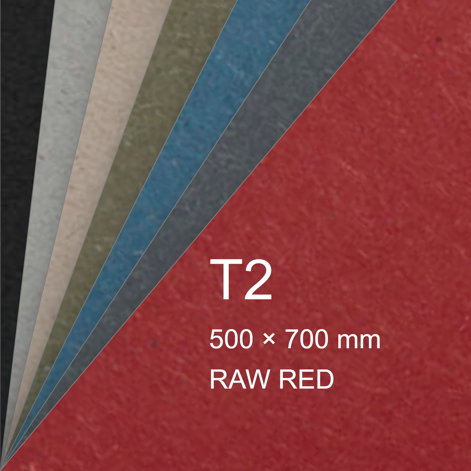 Cartoncino Favini, Shiro Echo Raw, 250 g/m², T2, RAW RED bra6670t2 - immagine aggiuntiva