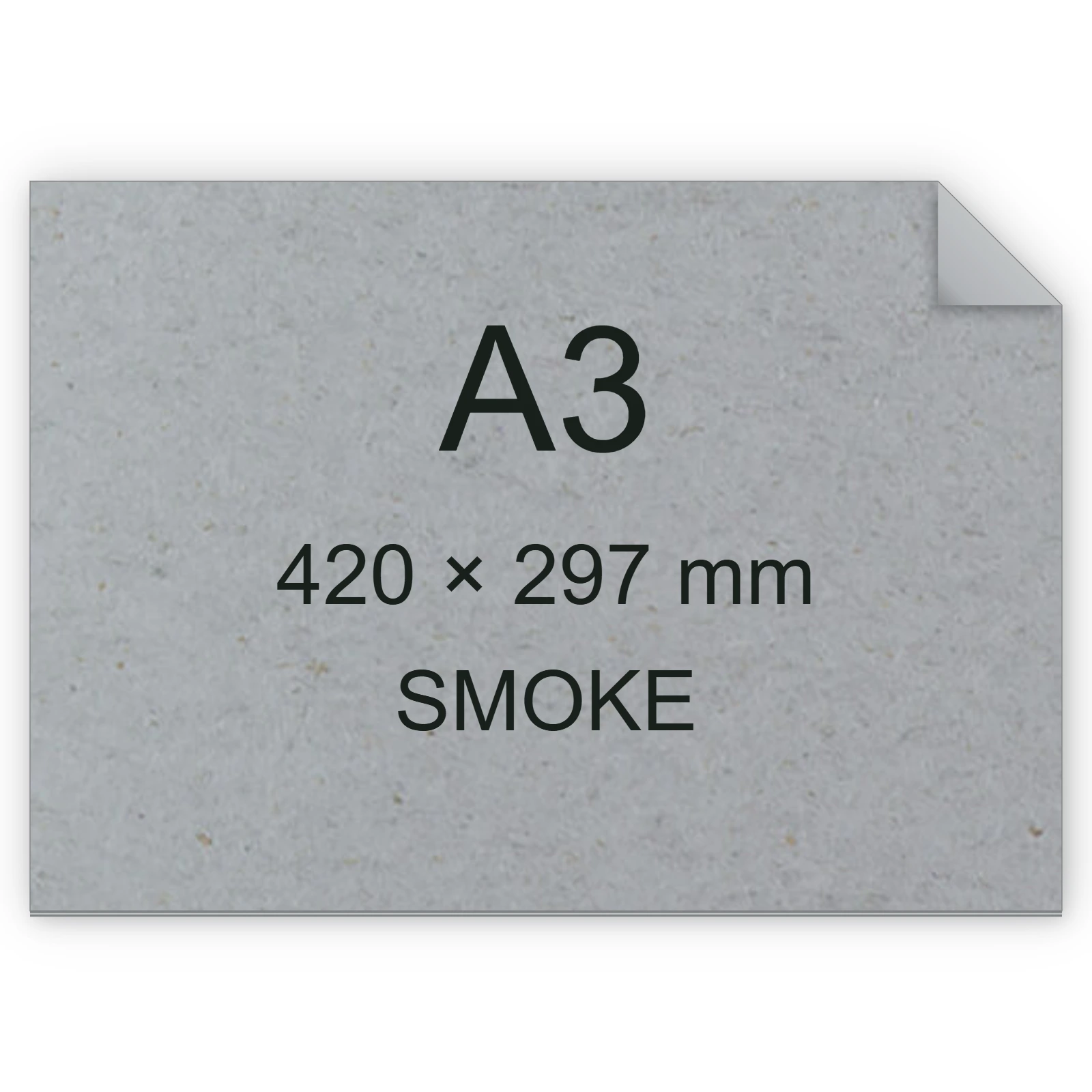 Cartoncino Favini, Remake, 120 g/m², A3, SMOKE BRA107A3