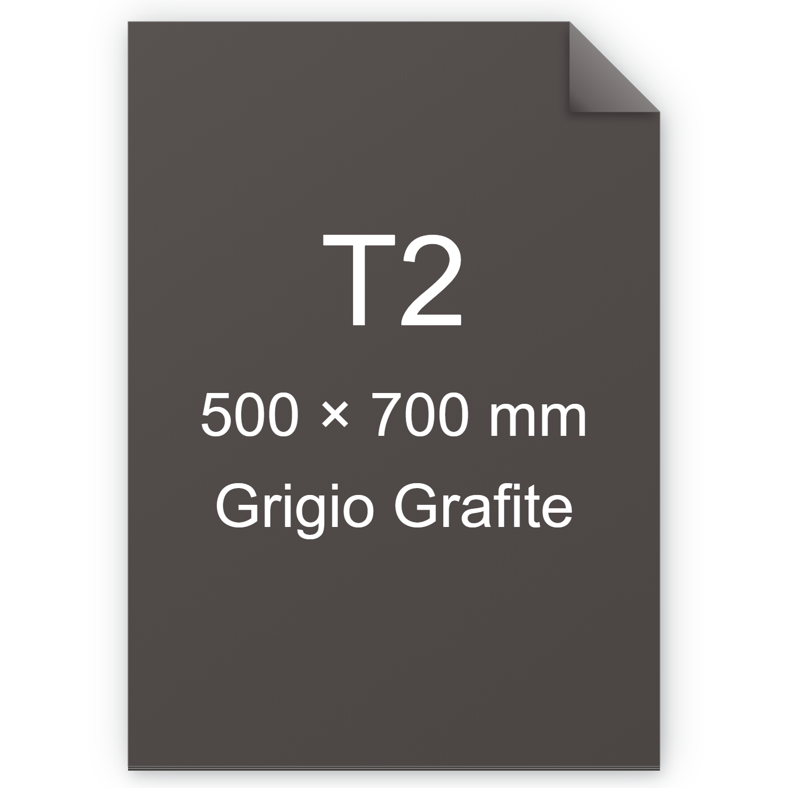 Cartoncino Favini, Burano, 200 g/m², T2, GRIGIO GRAFITE 72 BRA873t2