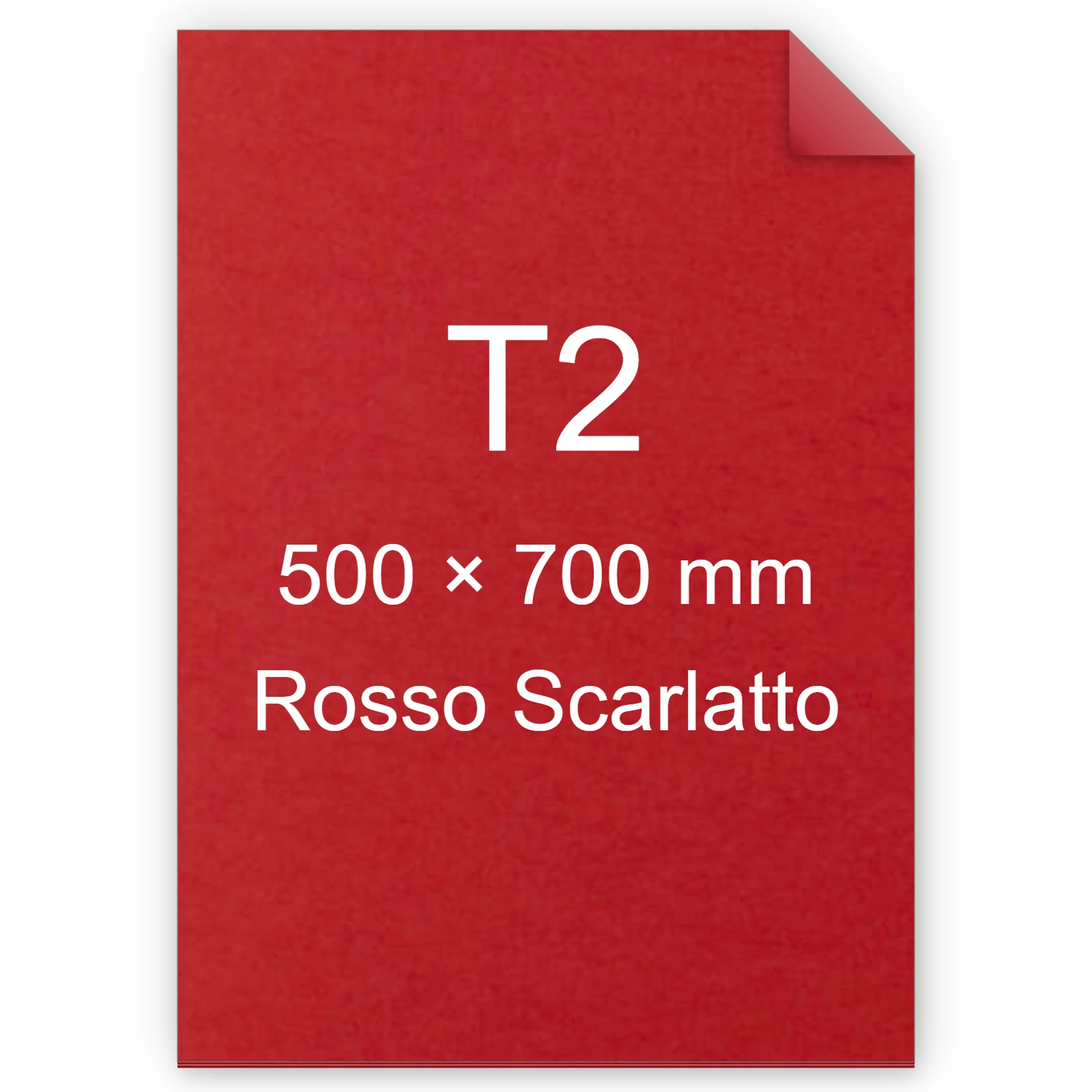 Cartoncino Favini, Burano, 250 g/m², T2, ROSSO SCARLATTO 61 BRA593t2