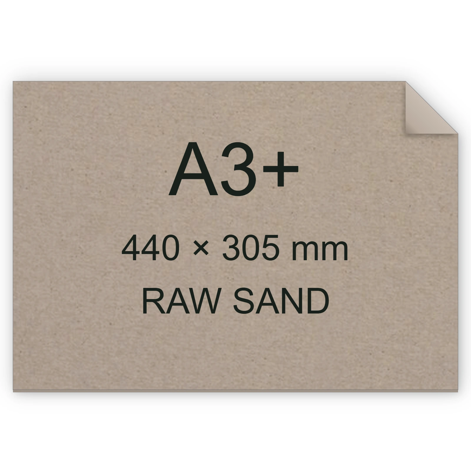 Cartoncino Favini, Shiro Echo Raw, 350 g/m², A3+, RAW SAND bra6662a3+