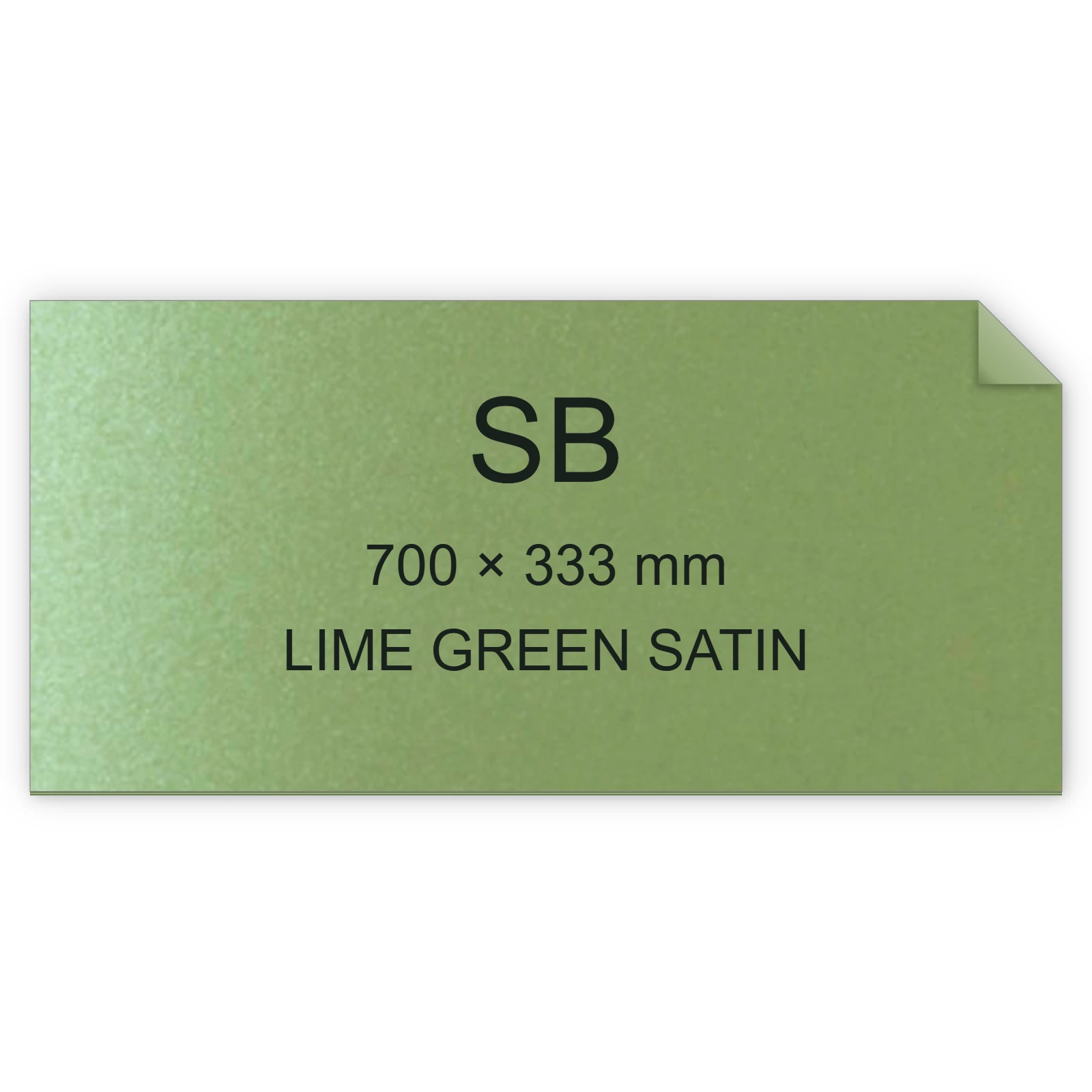 Cartoncino Favini, Majestic Satin, 250 g/m², SB, LIME GREEN SATIN bra1867sb