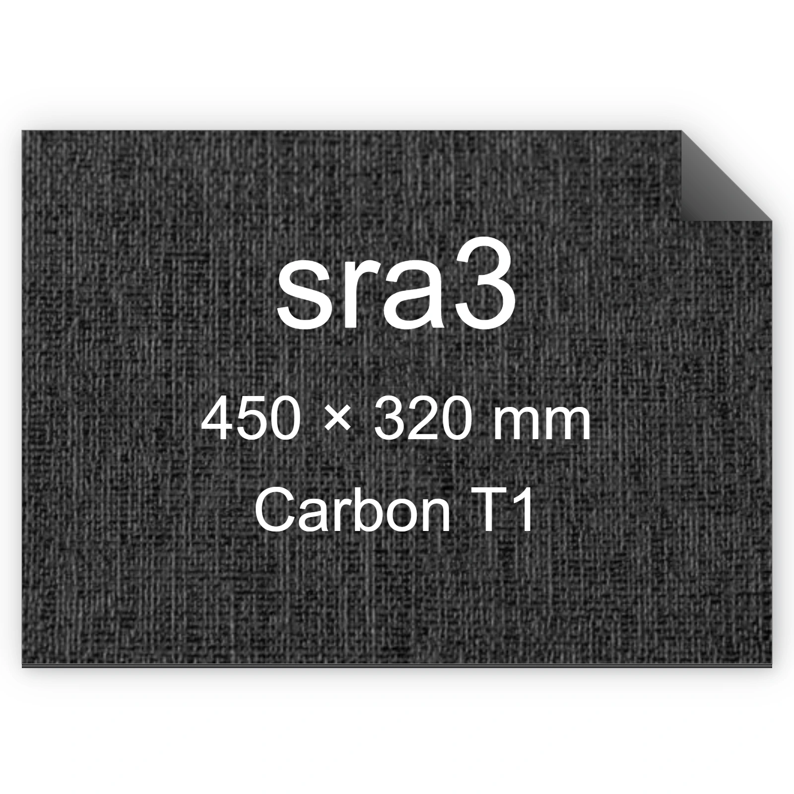 Carta Favini, Classy Covers, 115 g/m², sra3, CARBON T1 bra6647sra3