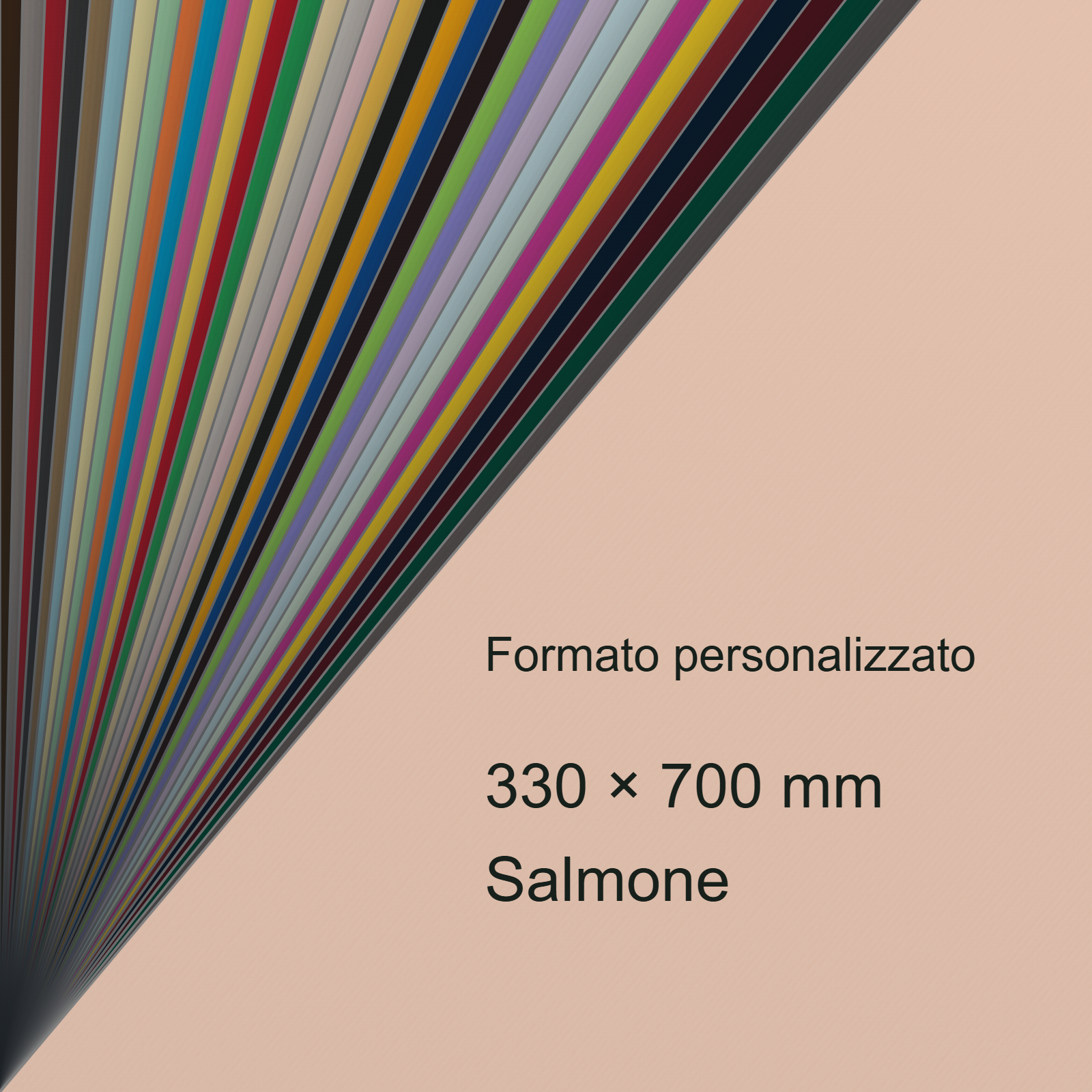 Cartoncino Favini, Burano, 140 g/m², 330x700 mm, SALMONE 05 bra827SB - immagine aggiuntiva