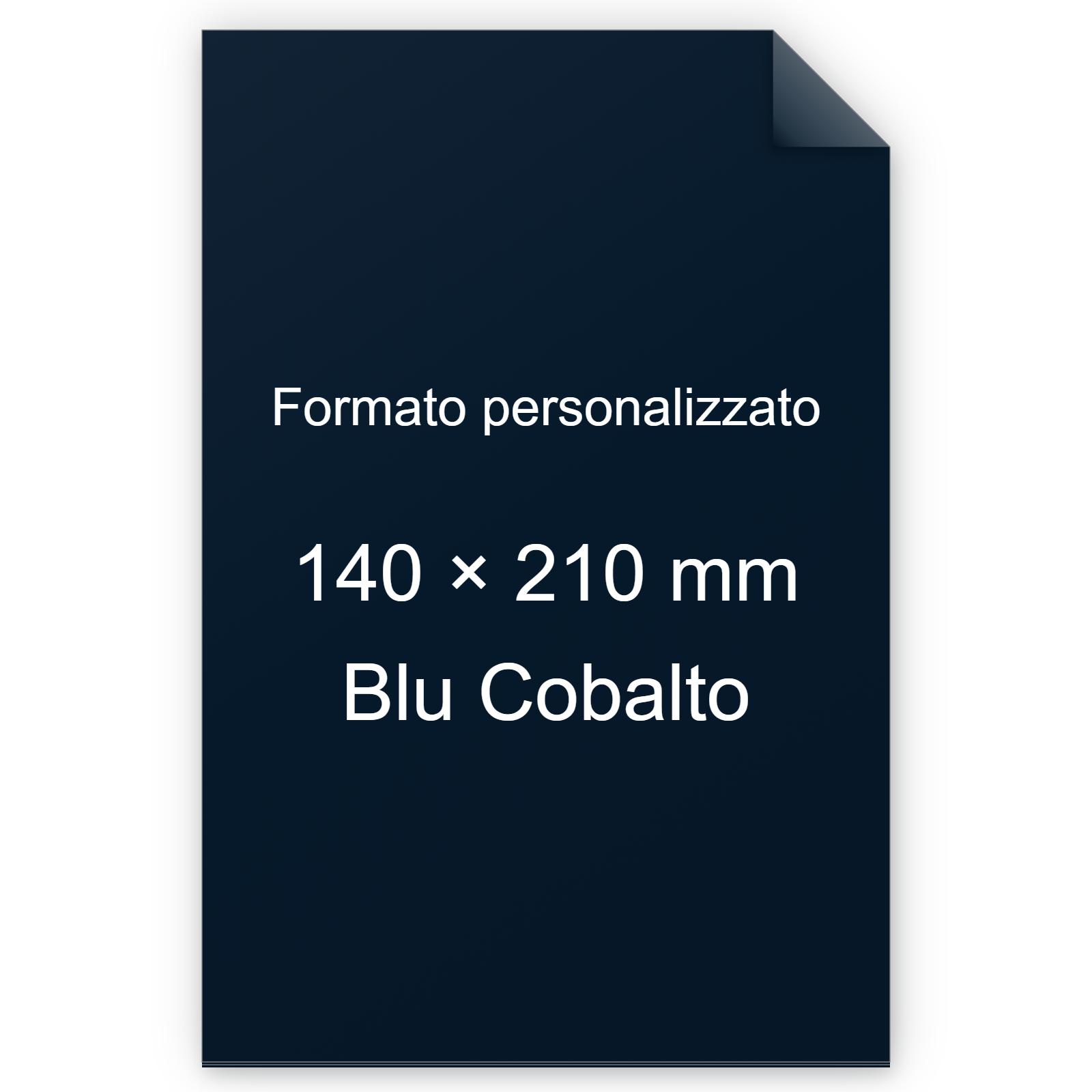 Cartoncino Favini, Burano, 320 g/m², 140x210 mm, BLU COBALTO 66 BRA860a5