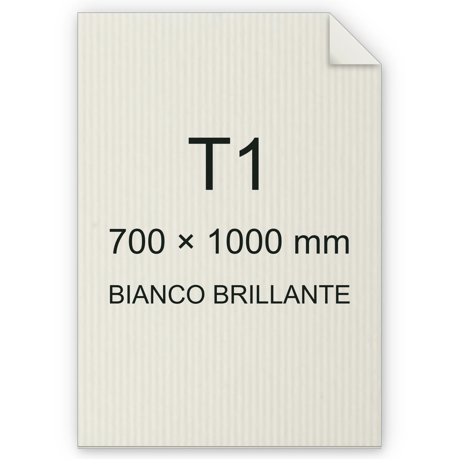 Cartoncino Favini, Twill, 240 g/m², T1, BIANCO BRILLANTE bra689t1
