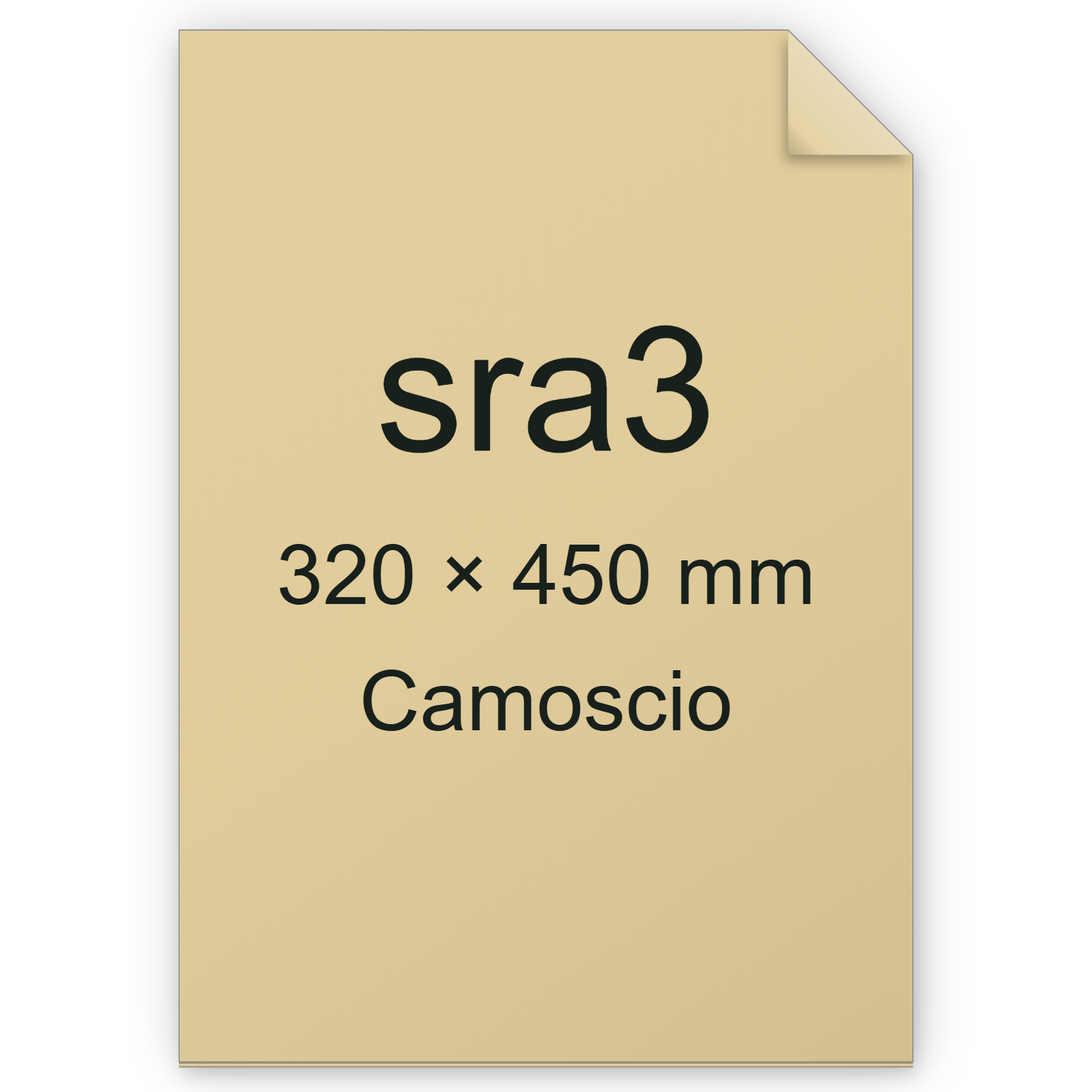 Cartoncino Favini, Burano, 120 g/m², SRA3, CAMOSCIO 02 bra792sra3