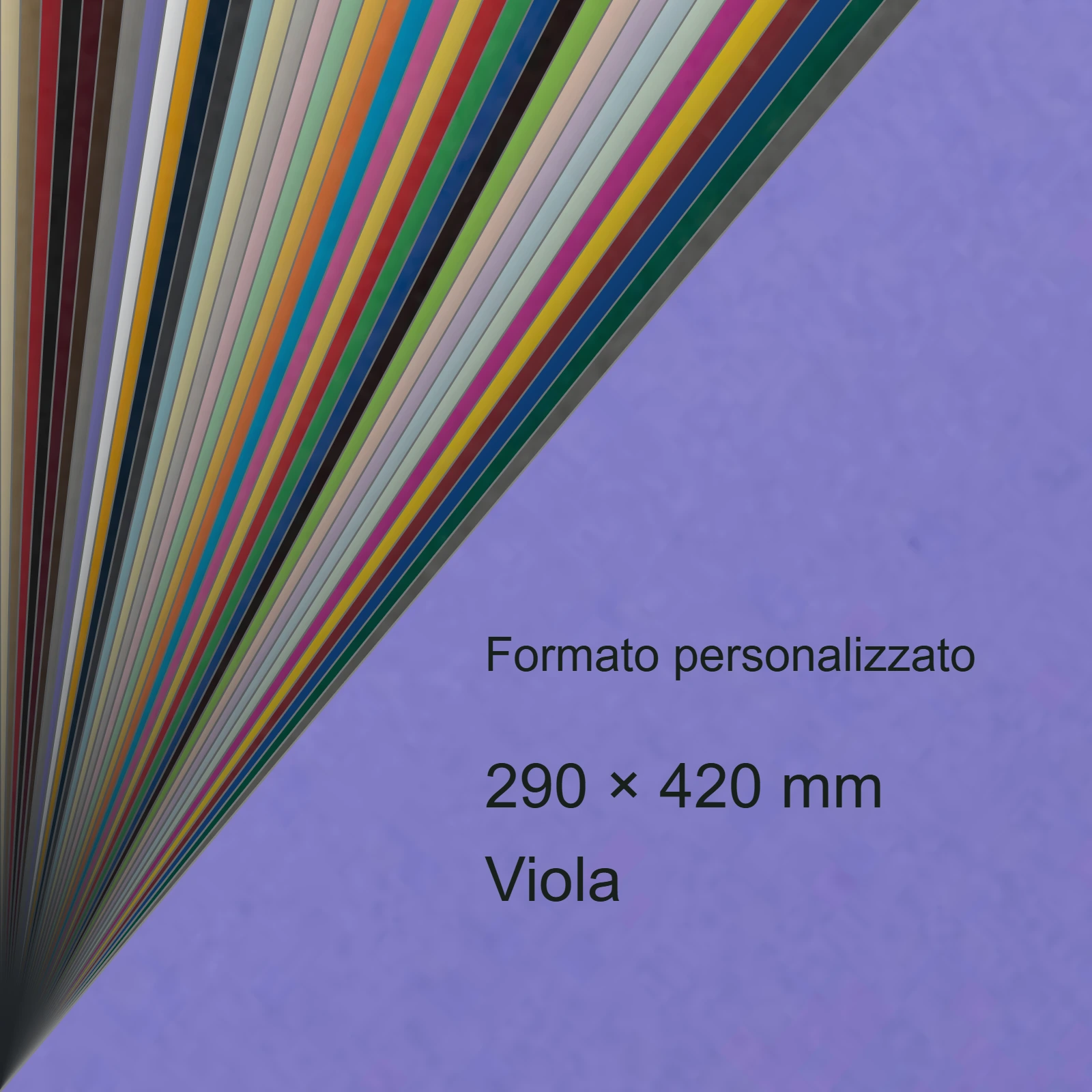 Cartoncino Favini, Burano, 140 g/m², 297x420 mm, VIOLA 49 bra823A3 - immagine aggiuntiva