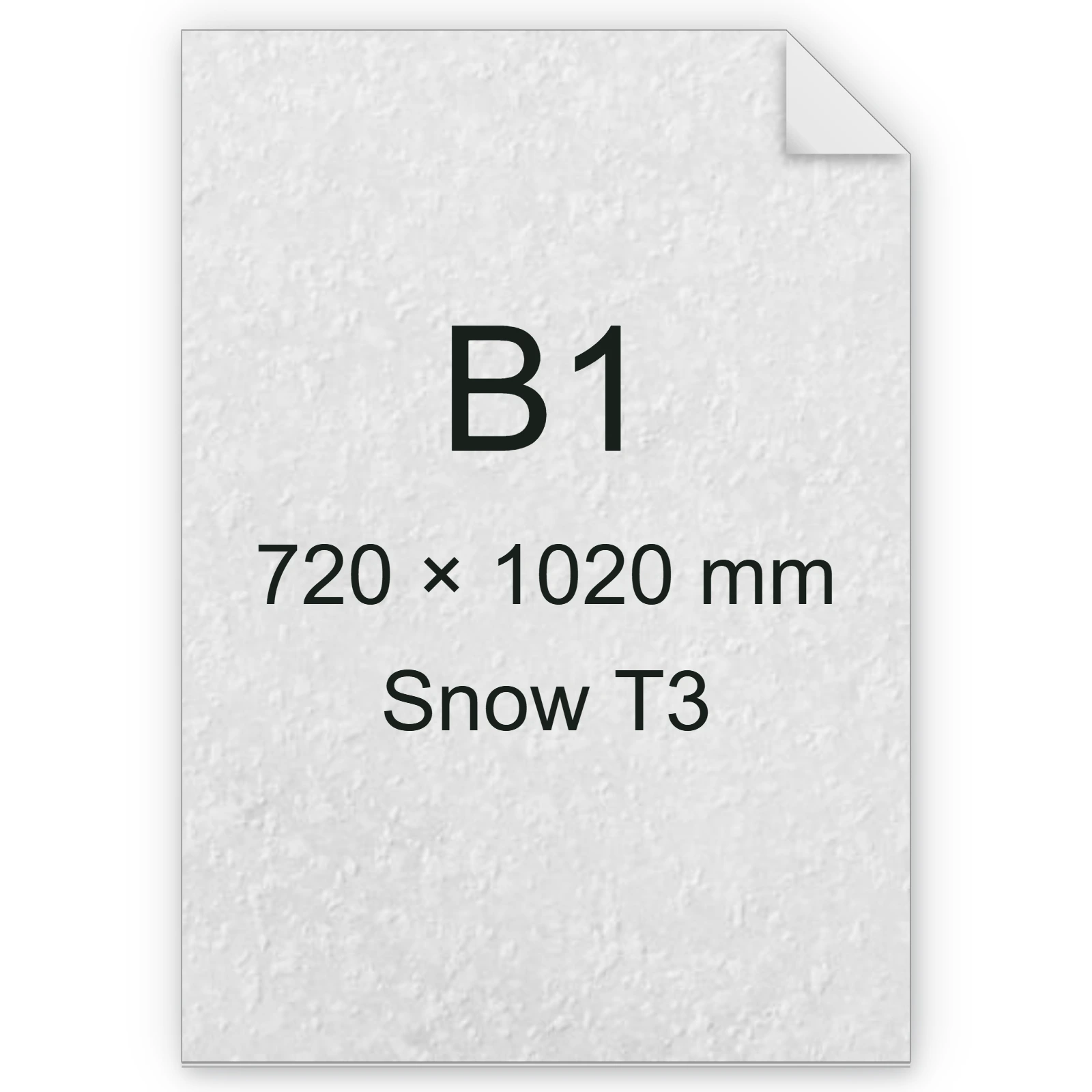 Carta Favini, Classy Covers, 115 g/m², B1, SNOW T3 bra6640b1