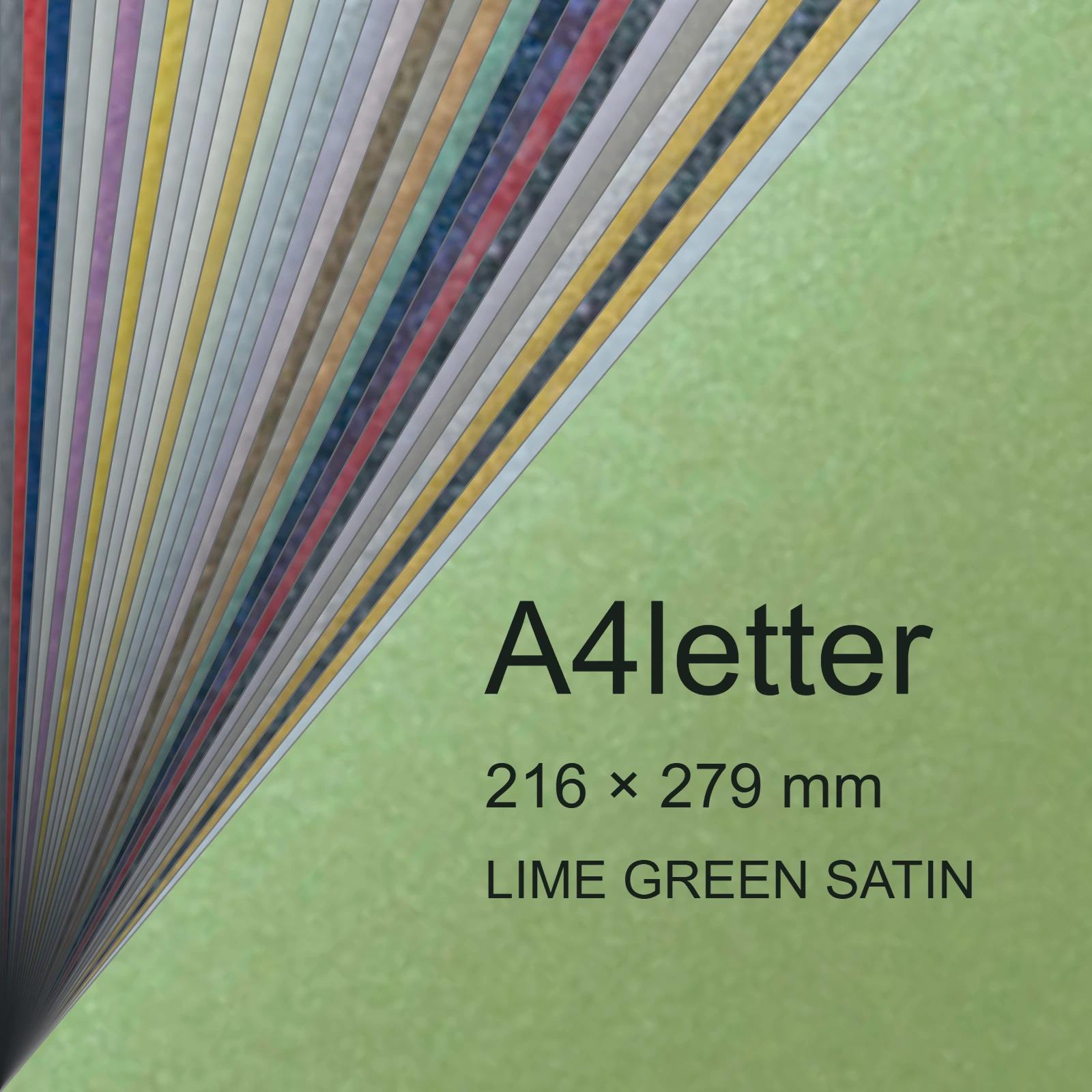 Cartoncino Favini, Majestic Satin, 290 g/m², A4letter, LIME GREEN SATIN bra981a4letter - immagine aggiuntiva