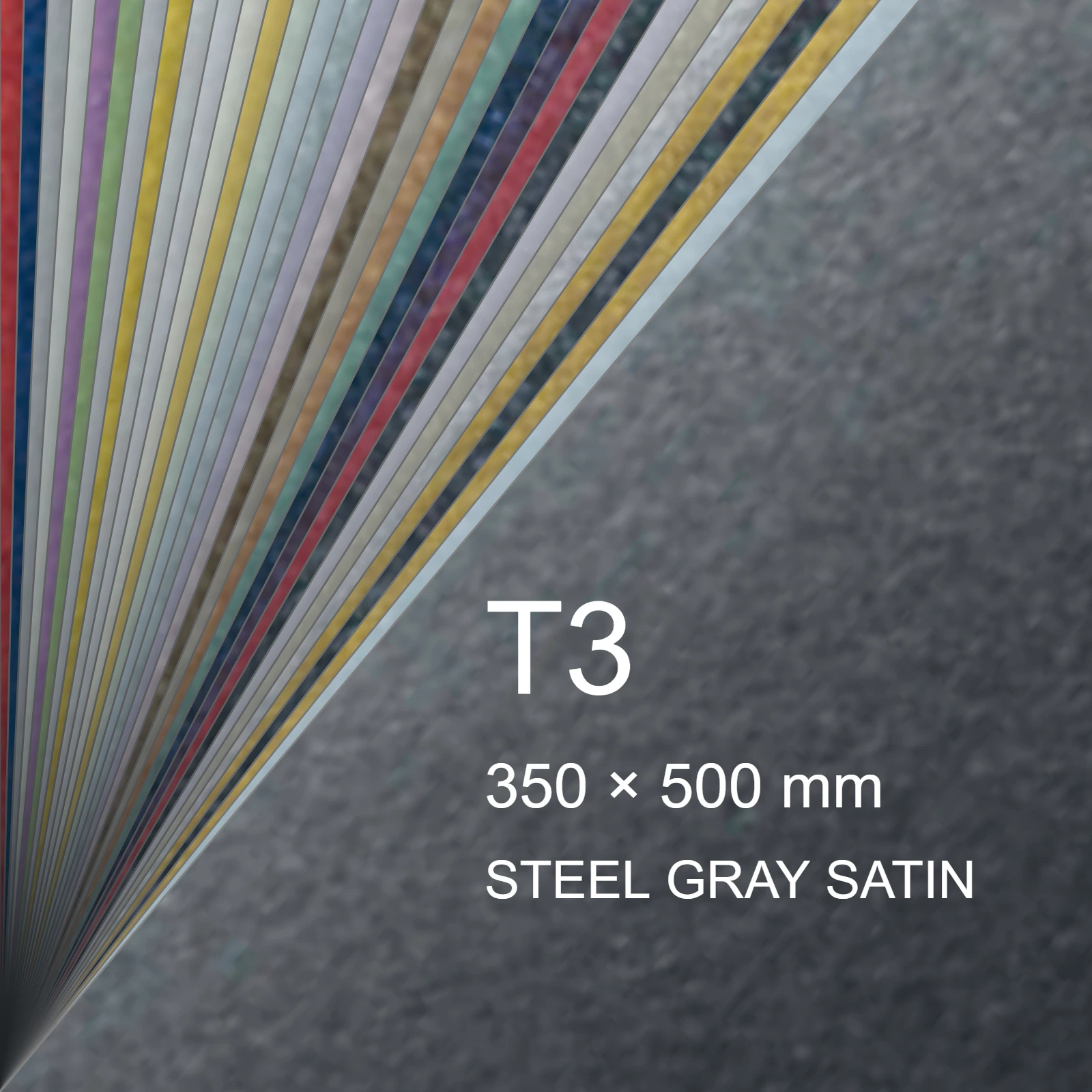 Cartoncino Favini, Majestic Satin, 290 g/m², T3, STEEL GRAY SATIN bra1003t3 - immagine aggiuntiva