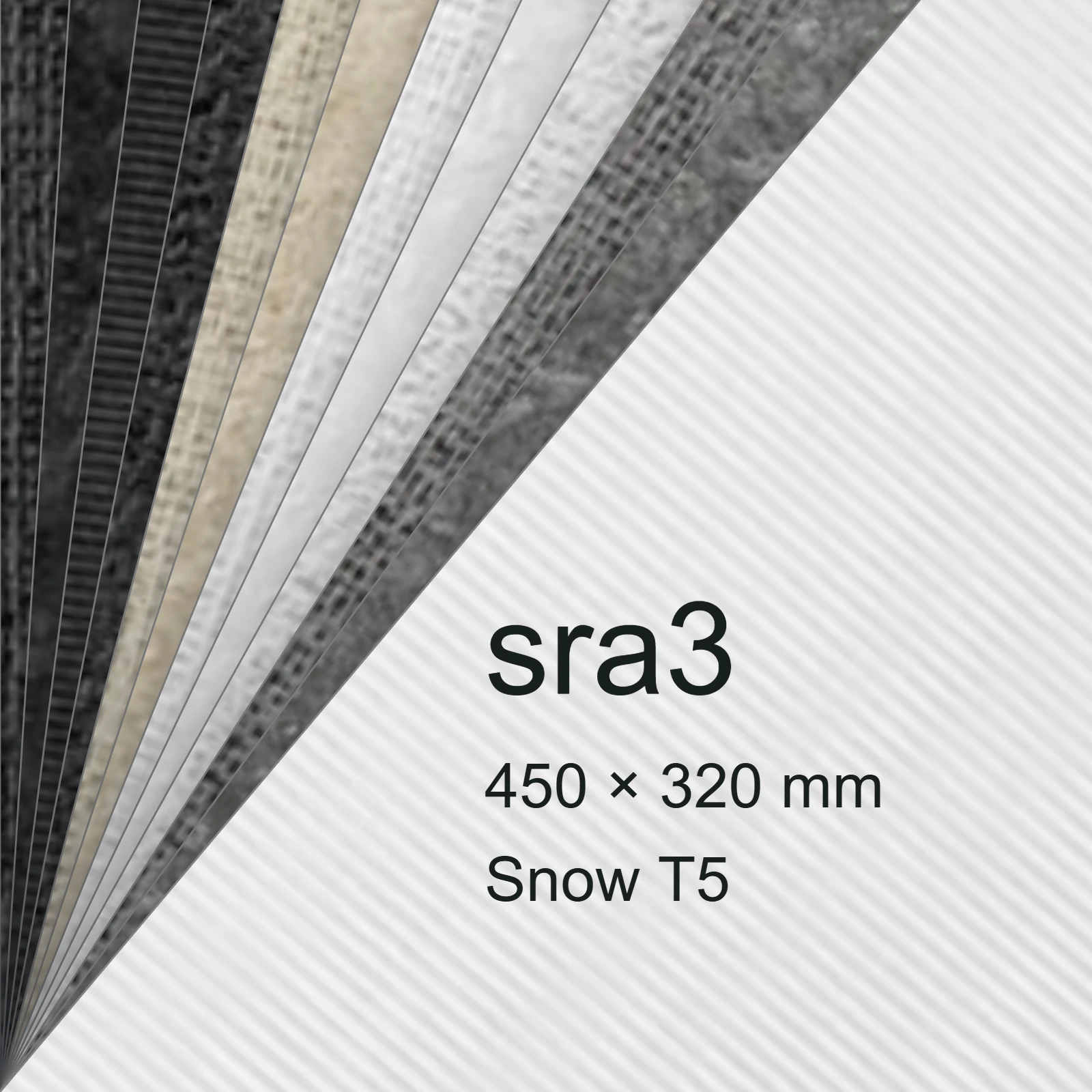 Carta Favini, Classy Covers, 115 g/m², sra3, SNOW T5 bra6641sra3 - immagine aggiuntiva