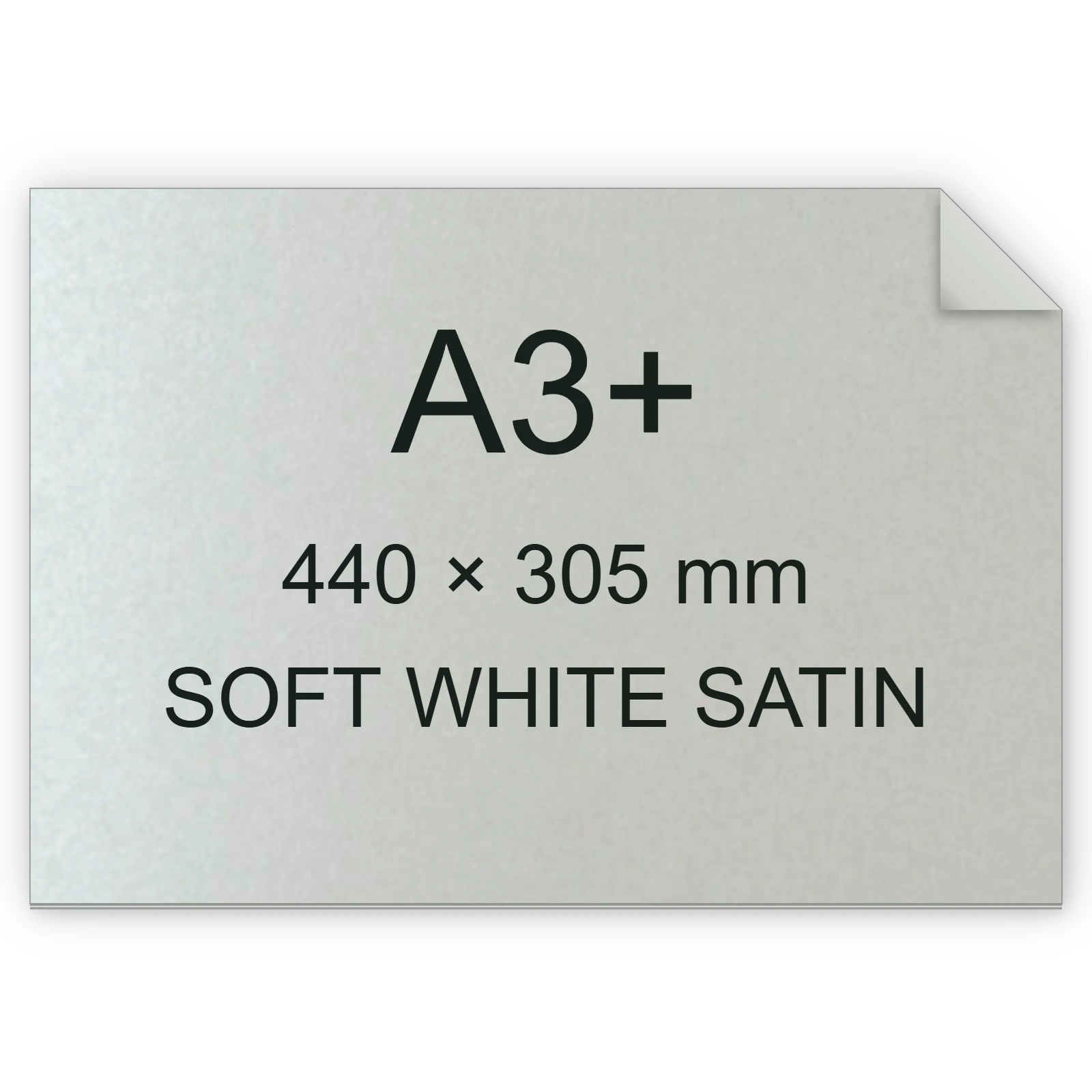 Cartoncino Favini, Majestic Satin, 290 g/m², A3+, SOFT WHITE SATIN bra799a3+