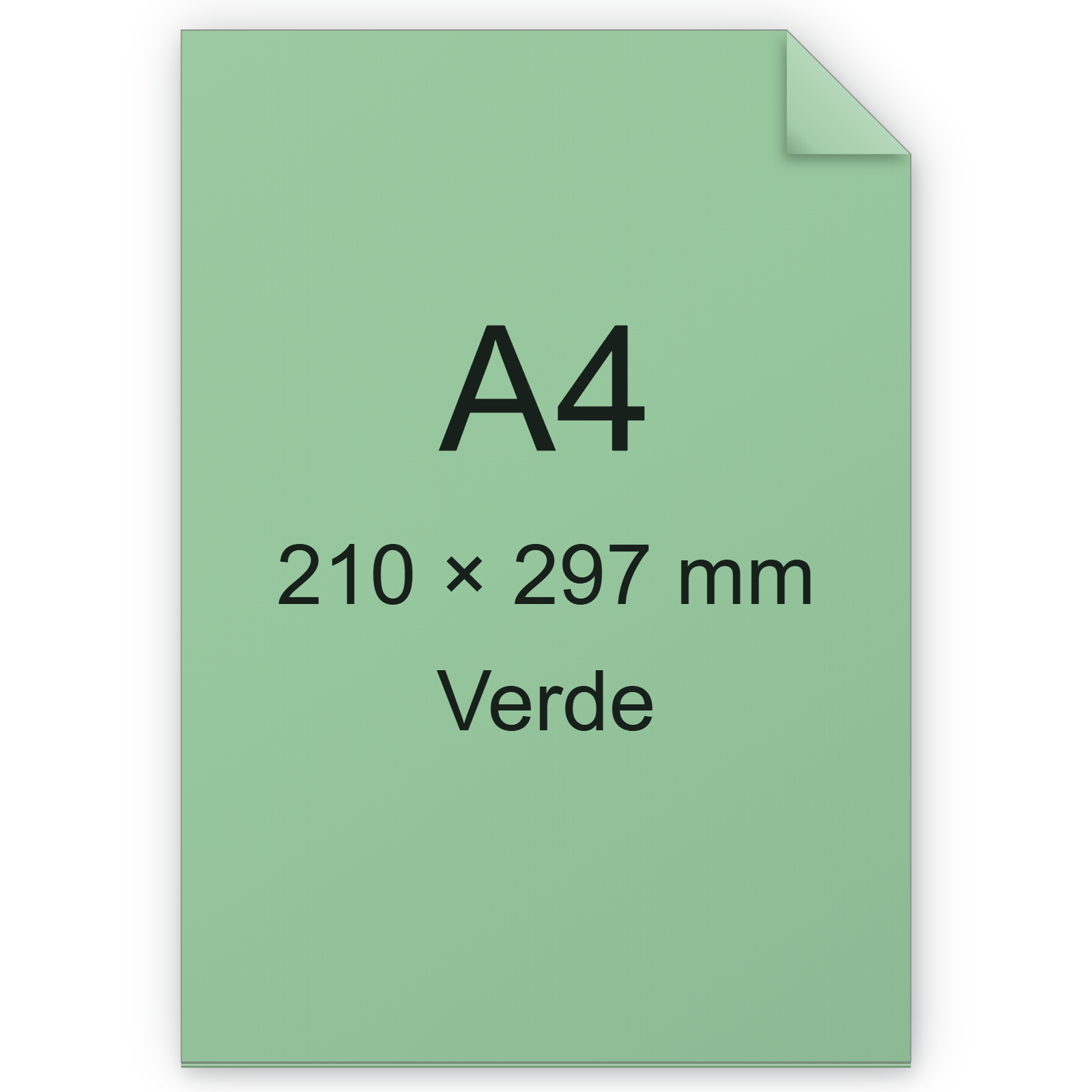 Cartoncino Favini, Burano, 200 g/m², A4, VERDE 09 bra563