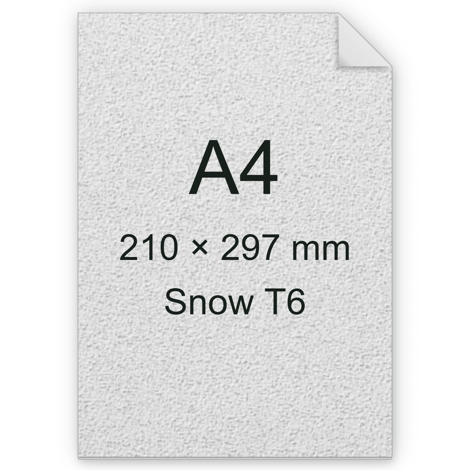 Carta Favini, Classy Covers, 115 g/m², A4, SNOW T6 bra6642