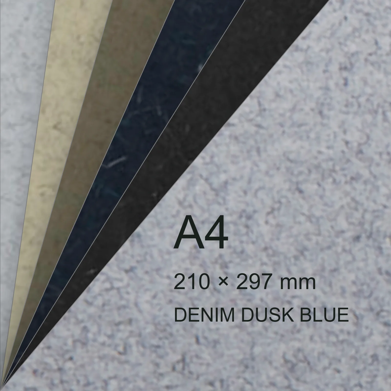 Cartoncino Favini, Refit, 360 g/m², A4, DENIM DUSK BLUE bra6738 - immagine aggiuntiva