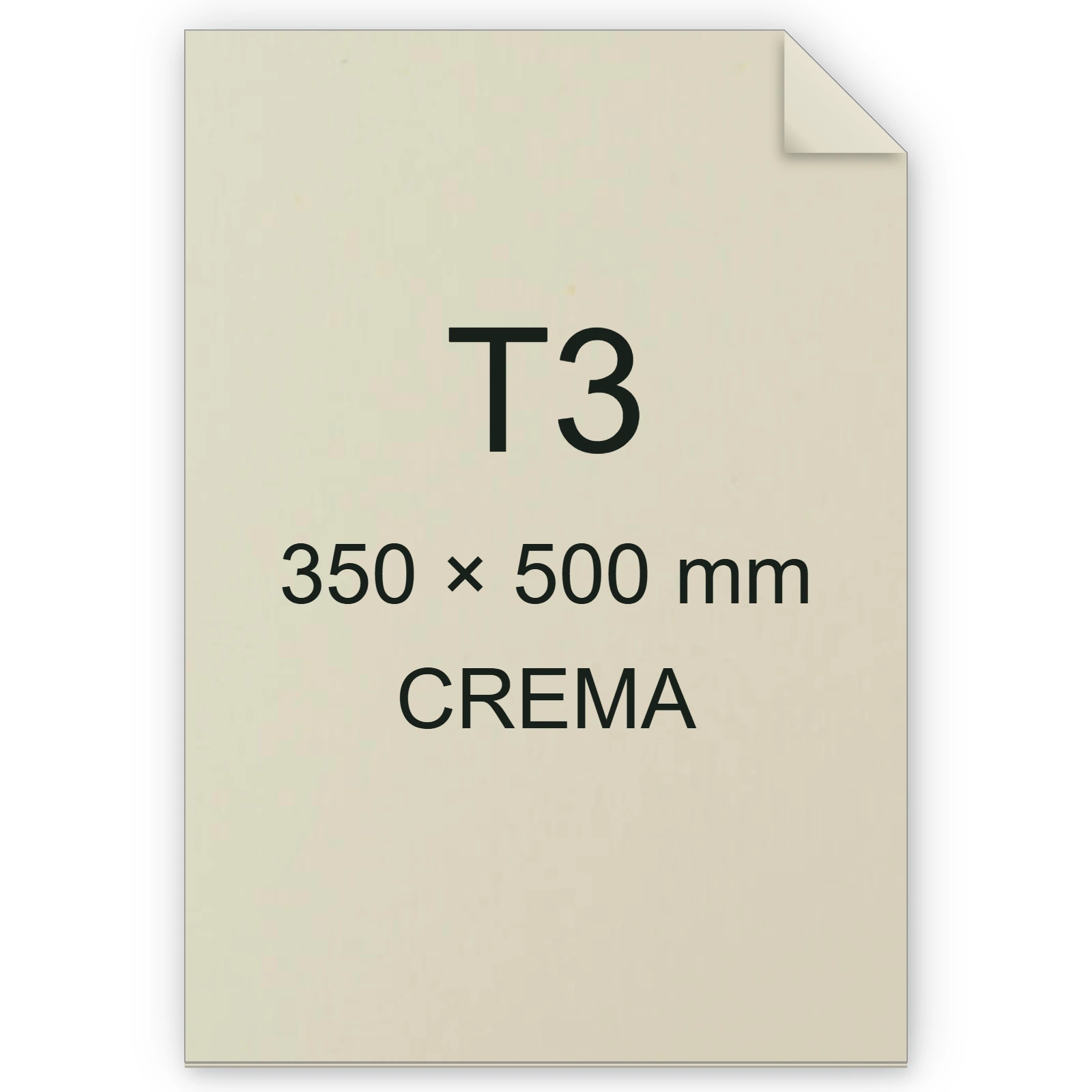 Cartoncino Favini, Shiro Tree Free, 300 g/m², T3, CREMA bra1159t3