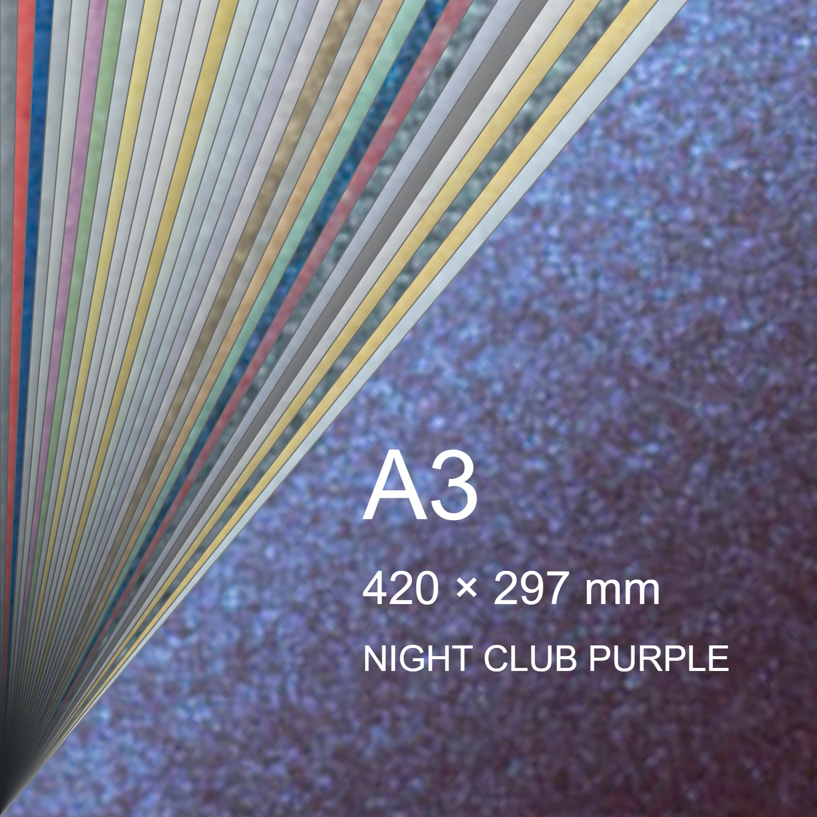 Cartoncino Favini, Majestic Classic, 290 g/m², A3, NIGHT CLUB PURPLE bra763a3 - immagine aggiuntiva