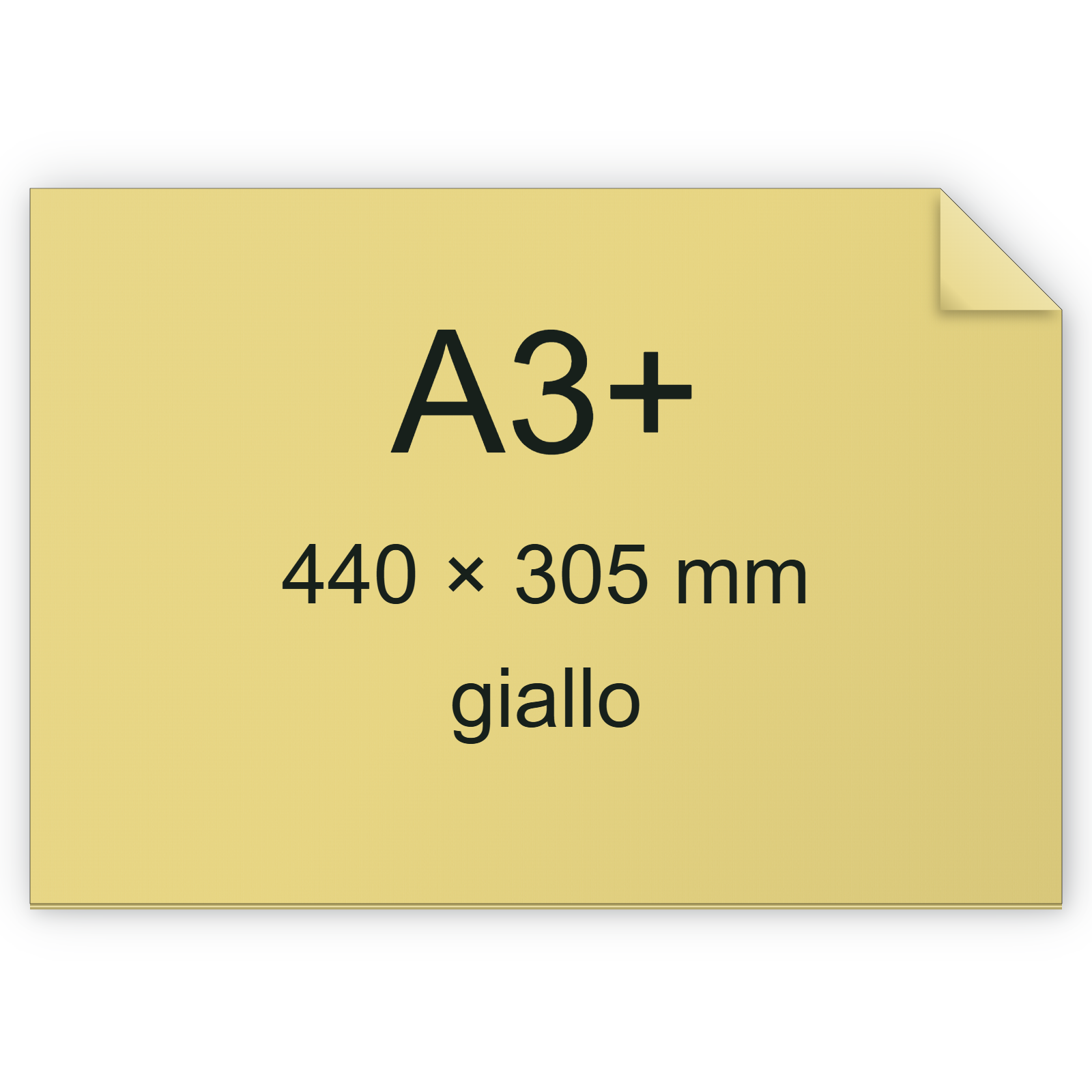 Cartoncino ManilaFormosa GIALLO, a3+, 140gr BRA528a3+