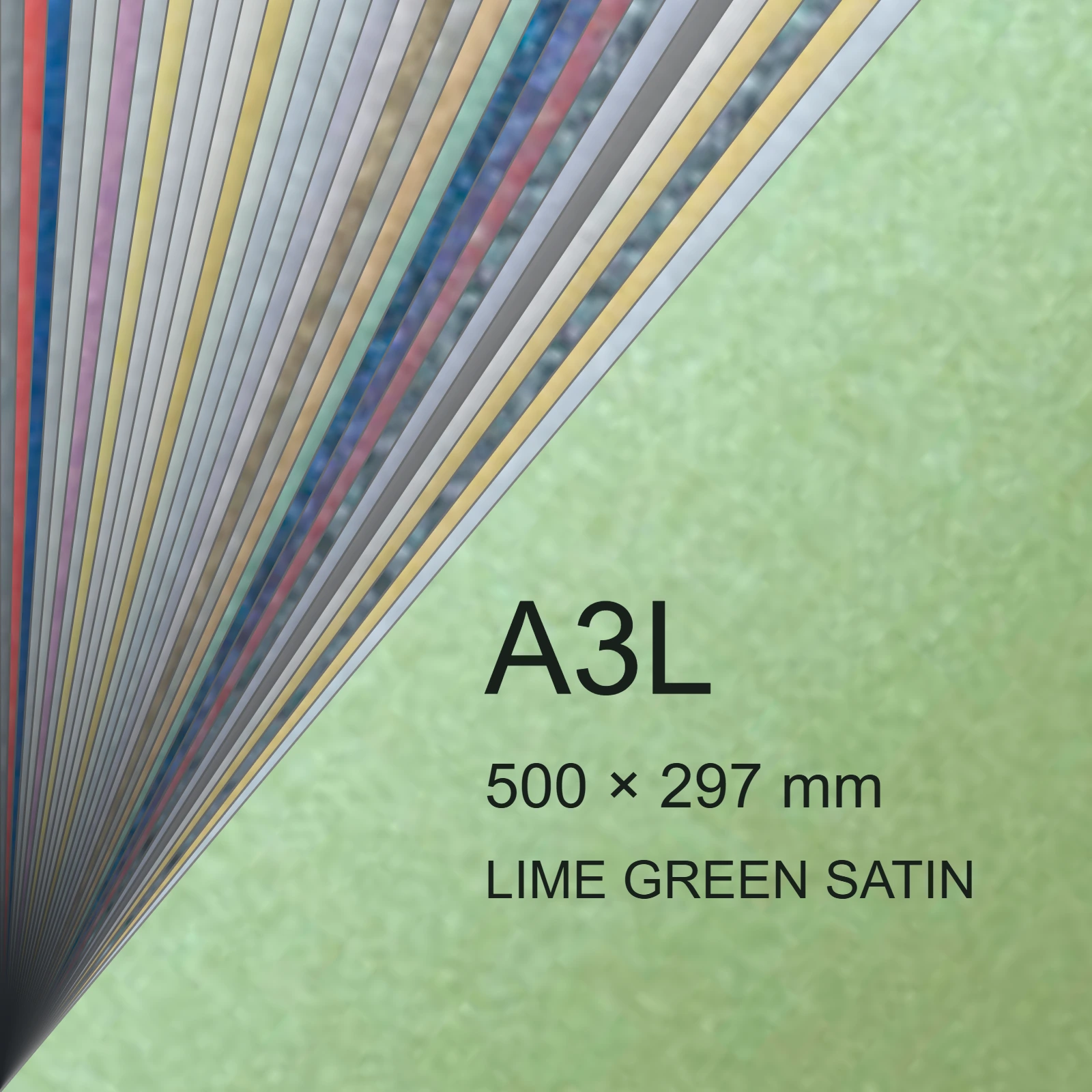 Cartoncino Favini, Majestic Satin, 290 g/m², A3L, LIME GREEN SATIN bra981a3l - immagine aggiuntiva
