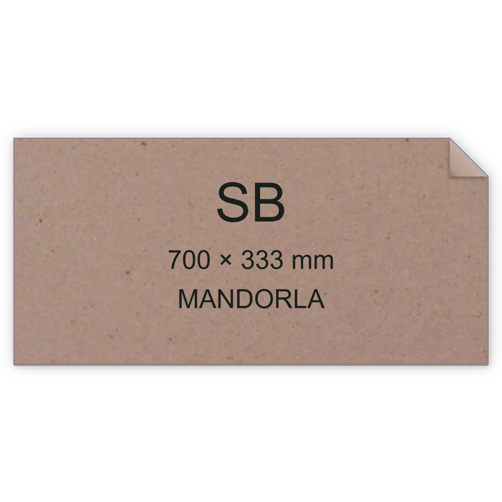Cartoncino Favini, Crush, 250 g/m², SB, MANDORLA bra6714sb