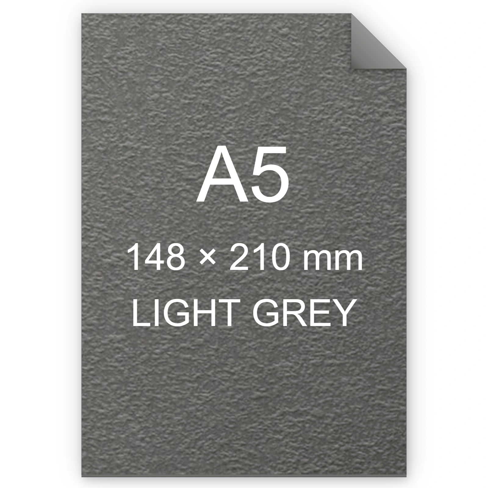 Cartoncino Favini, Tokyo, 120 g/m², A5, LIGHT GREY bra6605a5