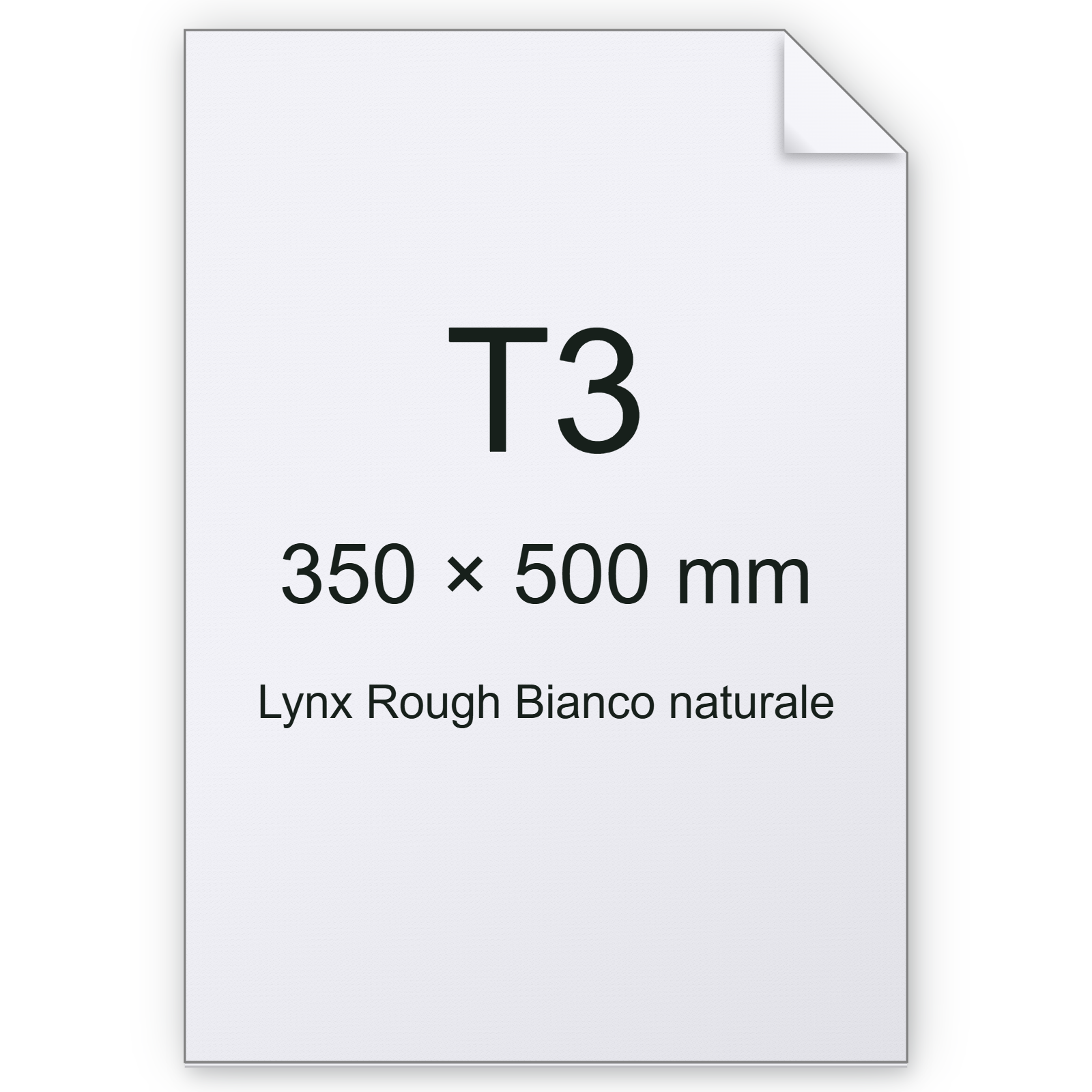 Cartoncino Lynx Rough, Munken, BiancoNATURALE, 120gr, t3 bra2578t3