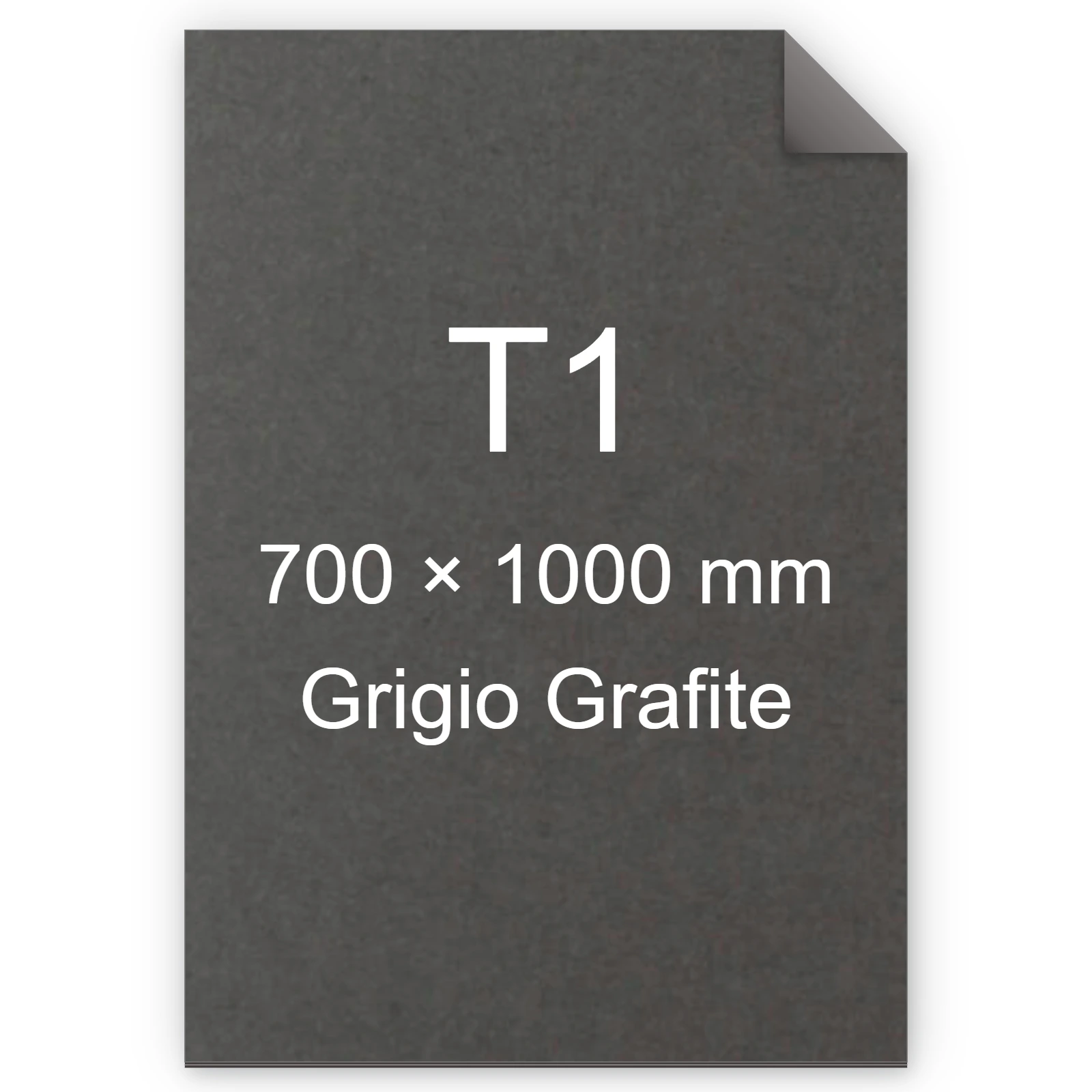 Cartoncino Favini, Burano, 320 g/m², T1, GRIGIO GRAFITE 72 BRA876t1