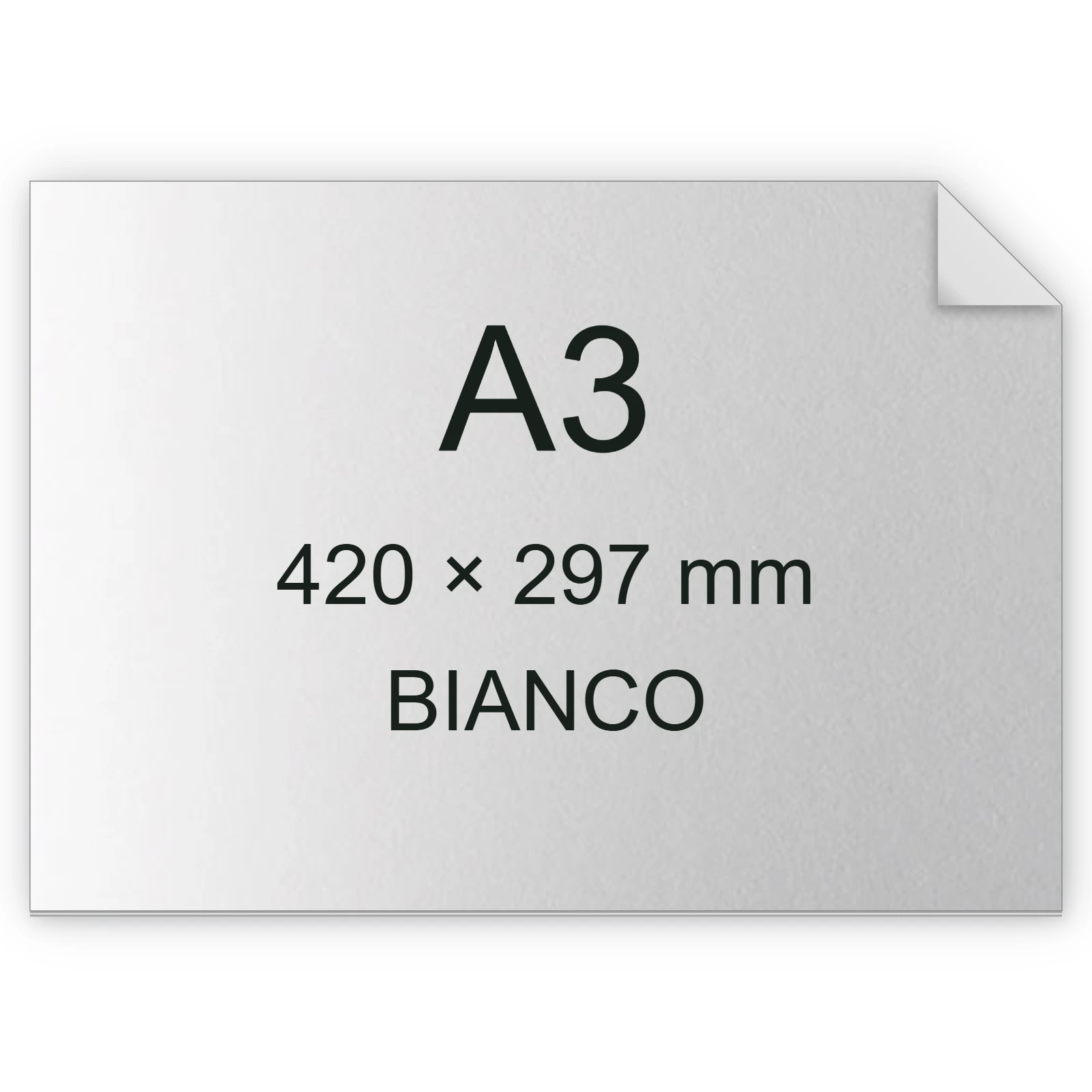 Cartoncino Favini, RismaLuce, 120 g/m², A3, BIANCO FAVA604213