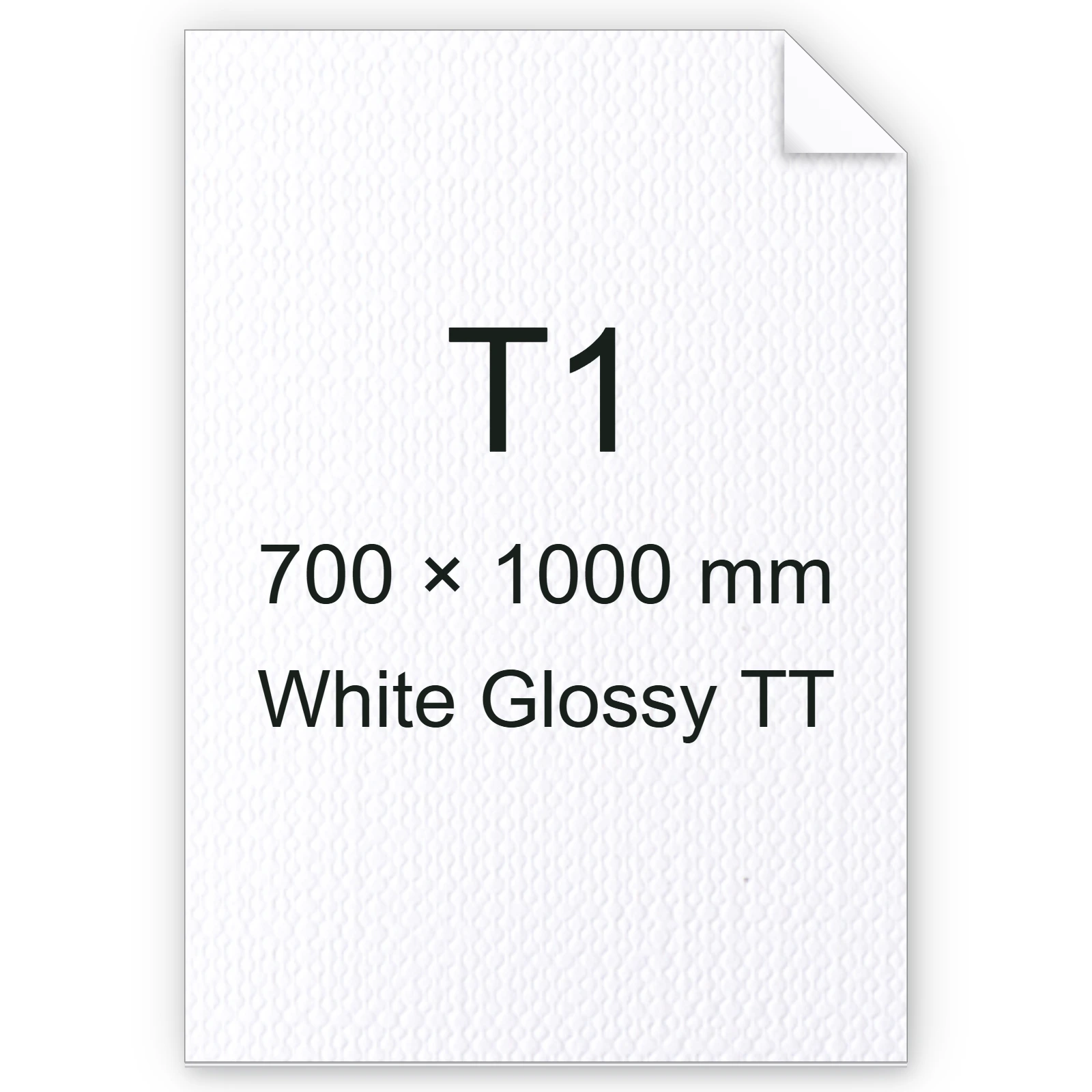 Cartoncino Favini, Classy Covers, 125 g/m², T1, WHITE GLOSSY TT bra6635t1