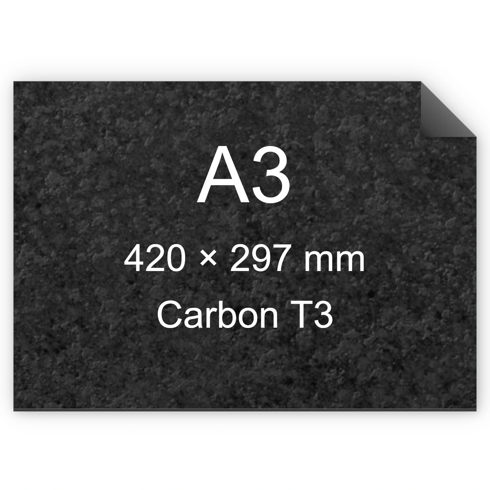 Carta Favini, Classy Covers, 115 g/m², A3, CARBON T3 bra6648a3