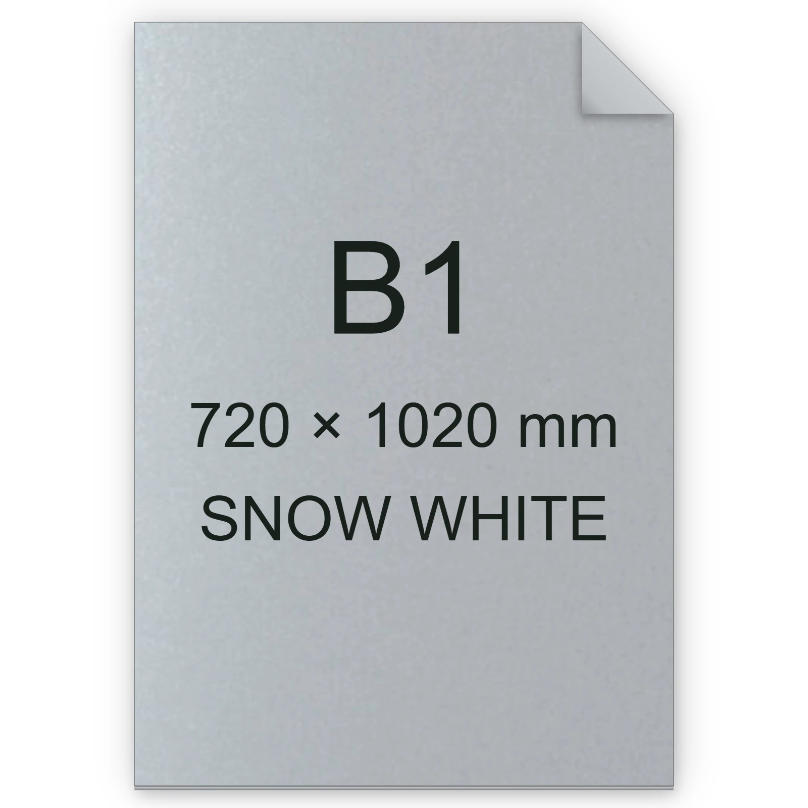Cartoncino Favini, Majestic Classic, 290 g/m², B1, SNOW WHITE bra1025b1