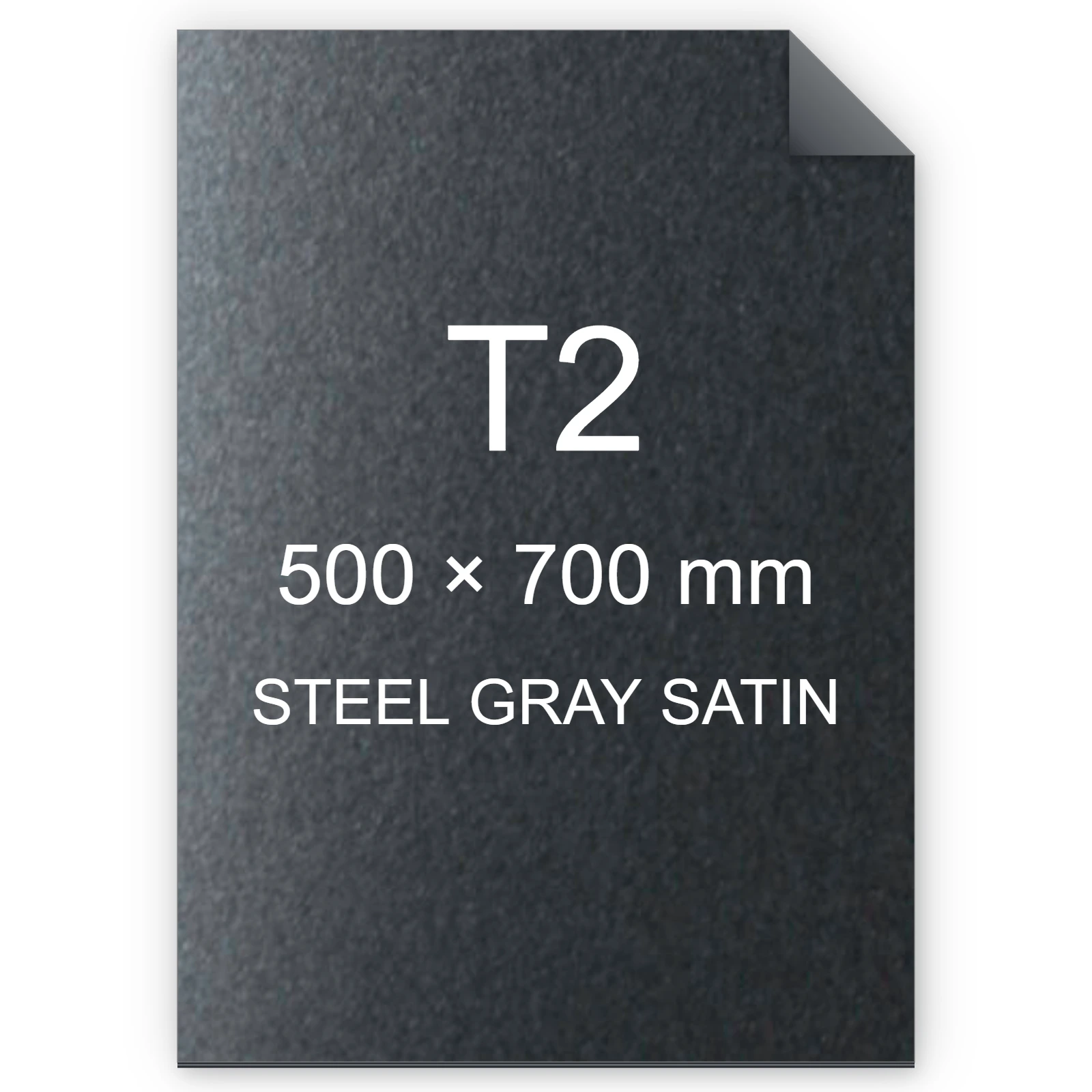Cartoncino Favini, Majestic Satin, 290 g/m², T2, STEEL GRAY SATIN bra1003t2