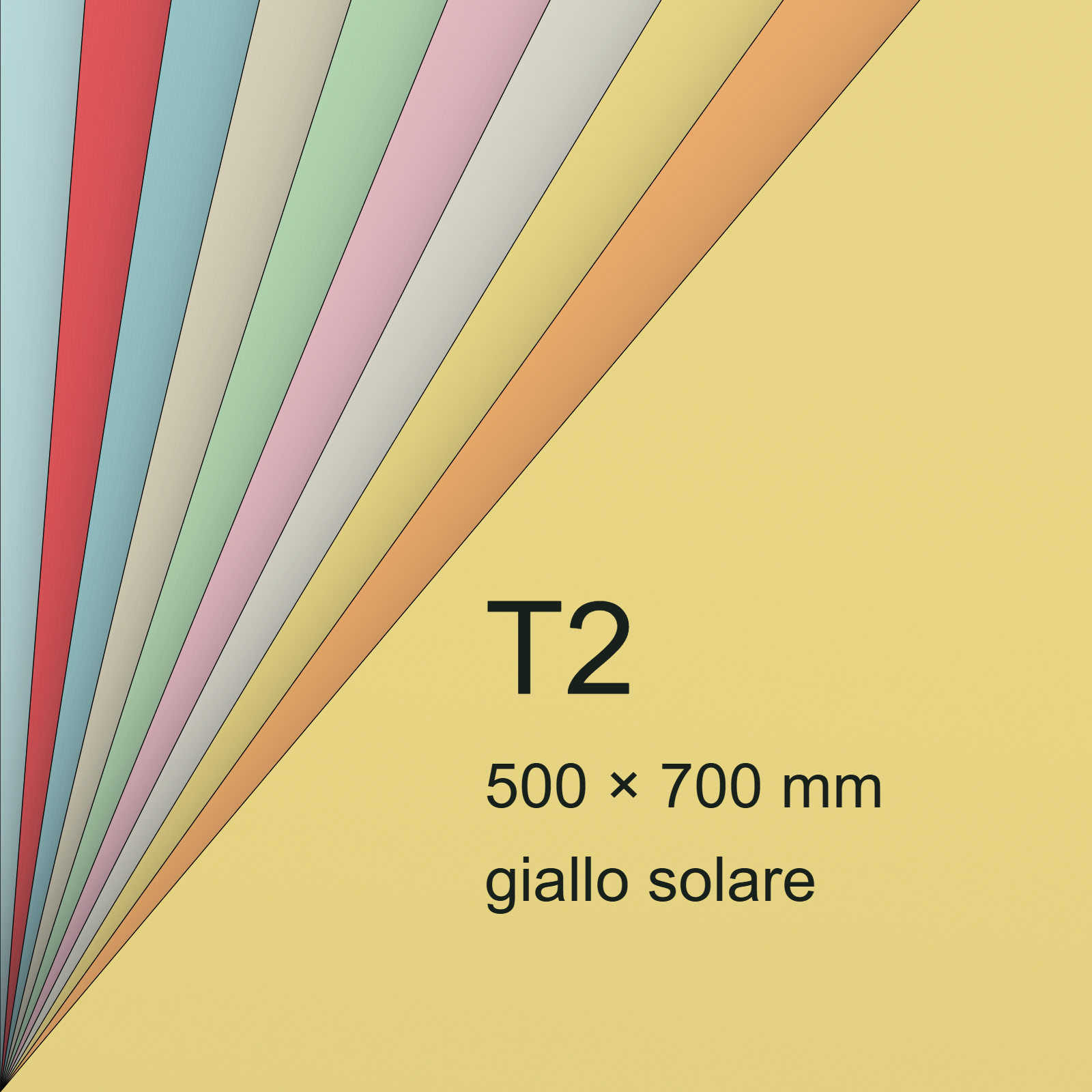 Cartoncino ManilaFormosa GIALLOSOLARE, t2, 140gr BRA529t2 - immagine aggiuntiva
