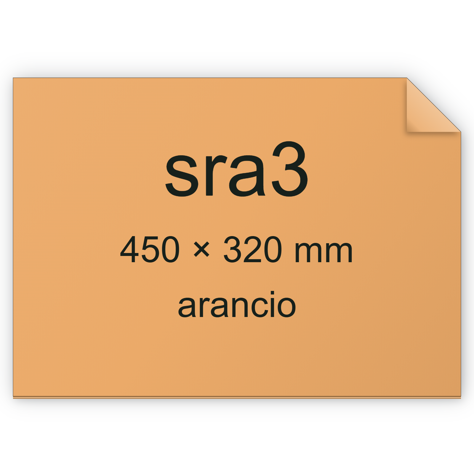 Cartoncino ManilaFormosa ARANCIO, sra3, 140gr bra524sra3