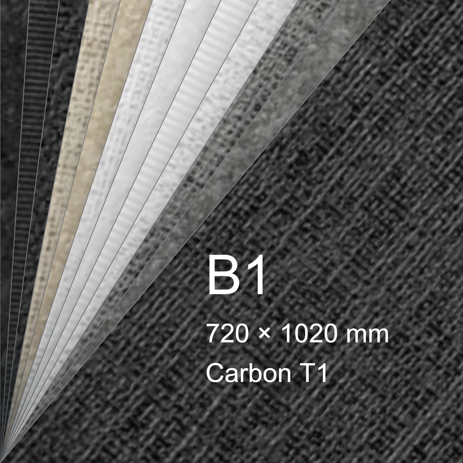 Carta Favini, Classy Covers, 115 g/m², B1, CARBON T1 bra6647b1 - immagine aggiuntiva
