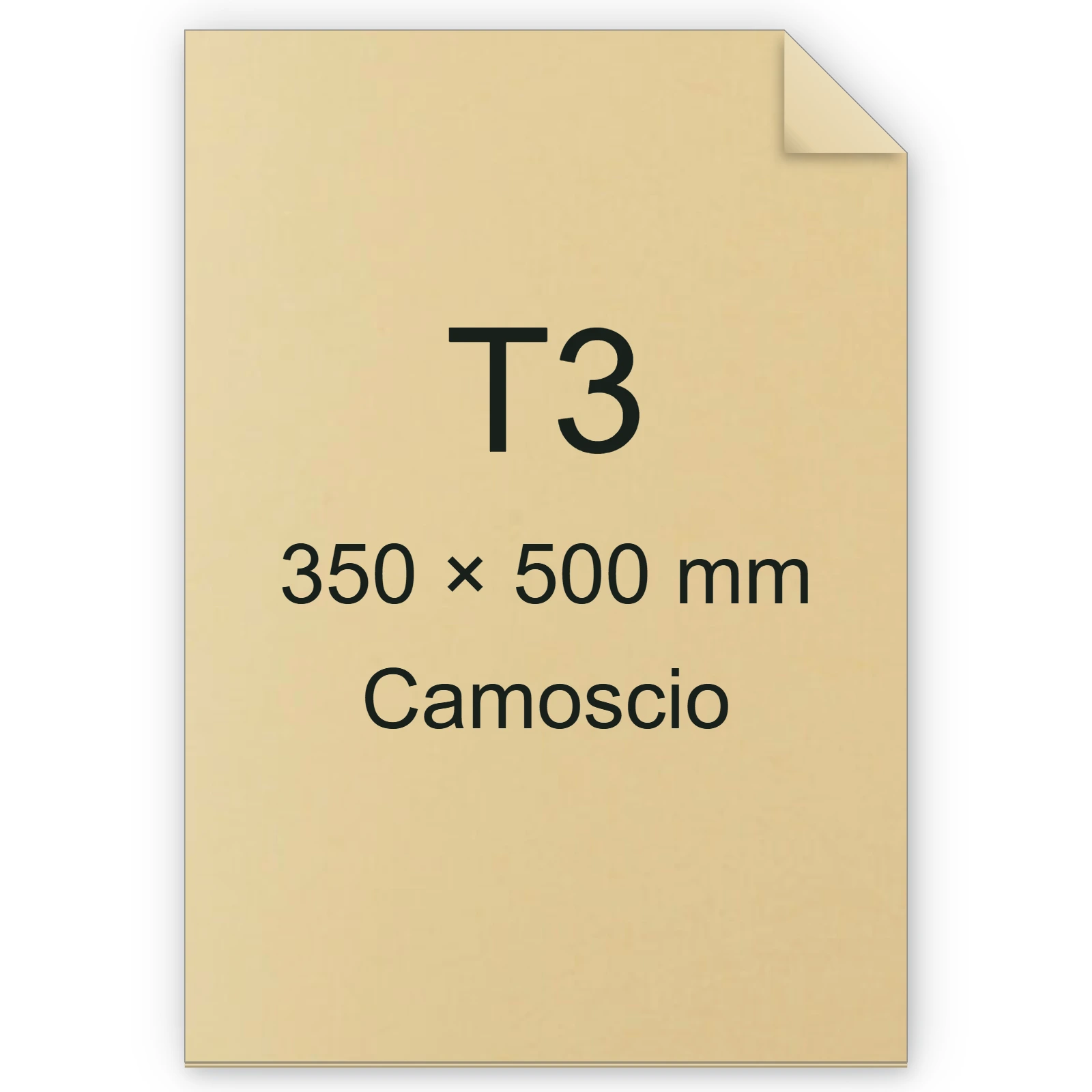 Cartoncino Favini, Burano, 120 g/m², T3, CAMOSCIO 02 bra792T3