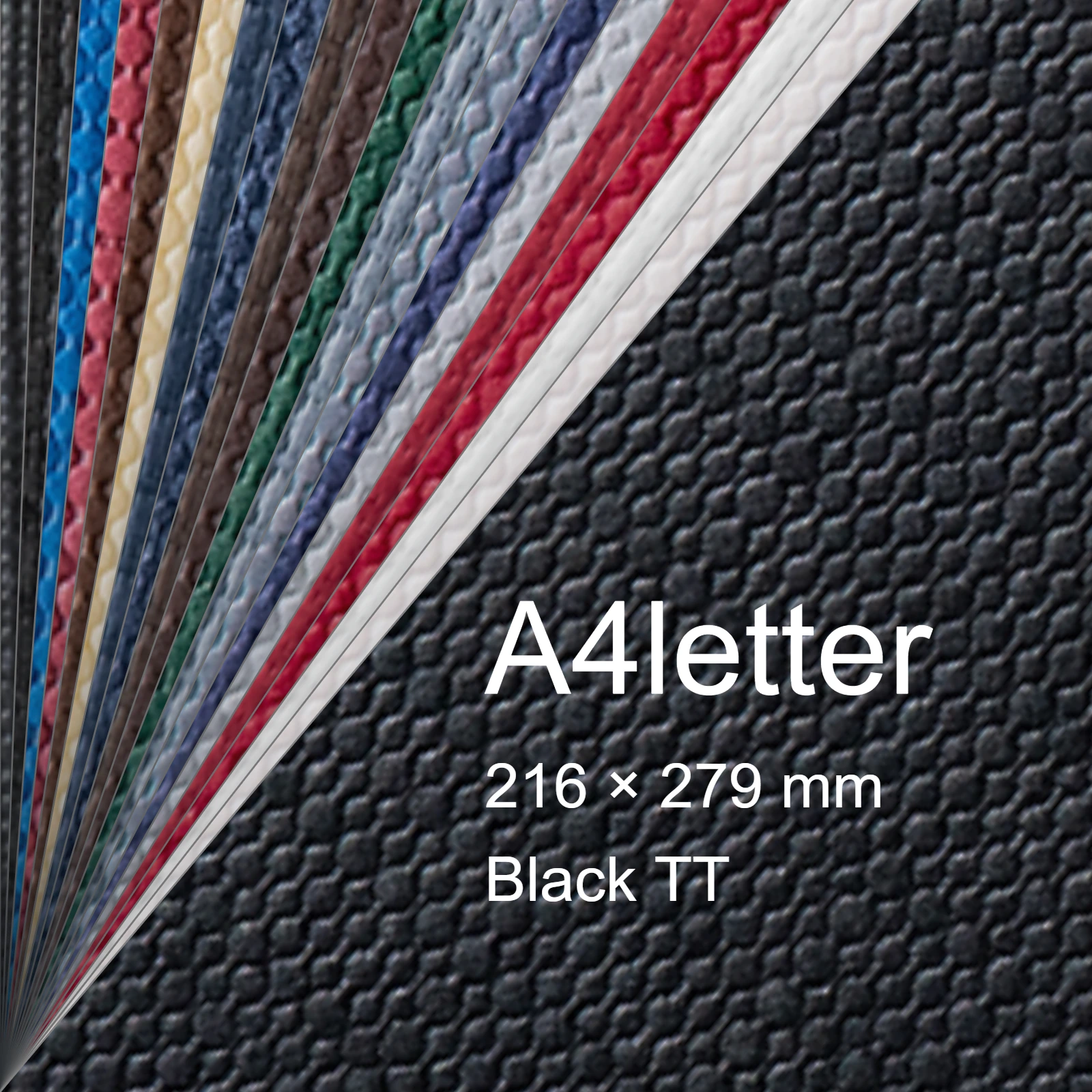 Cartoncino Favini, Classy Covers, 120 g/m², A4letter, BLACK TT bra6632a4letter - immagine aggiuntiva